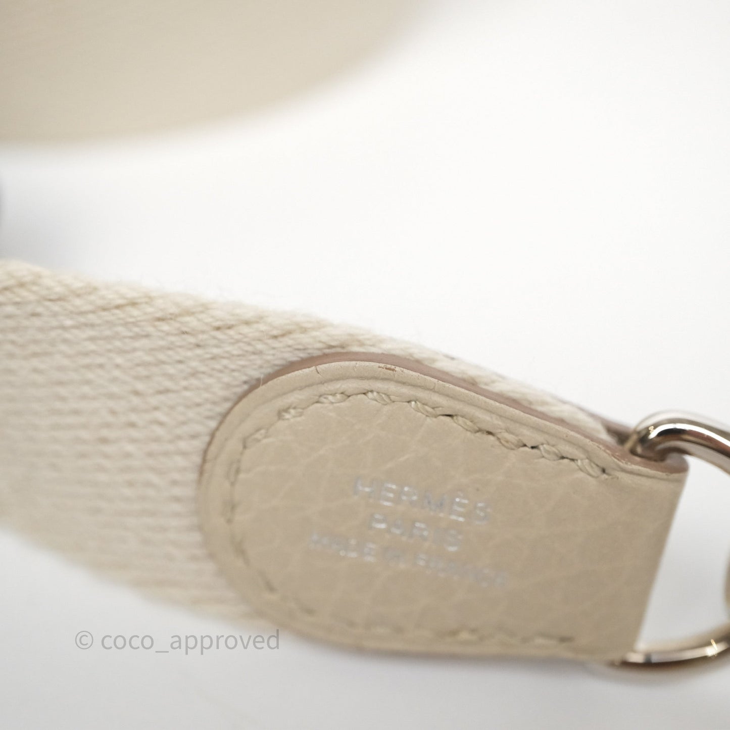 Hermès Mini Evelyne 16 Beton 8L Clemence Palladium Hardware