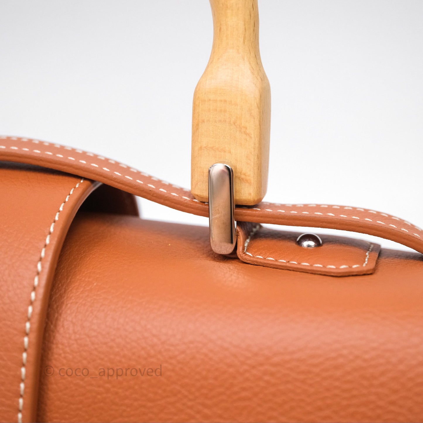 Goyard Saïgon Mini Bag Black And Tan Goyardine Canvas/ Chevroches Calfskin