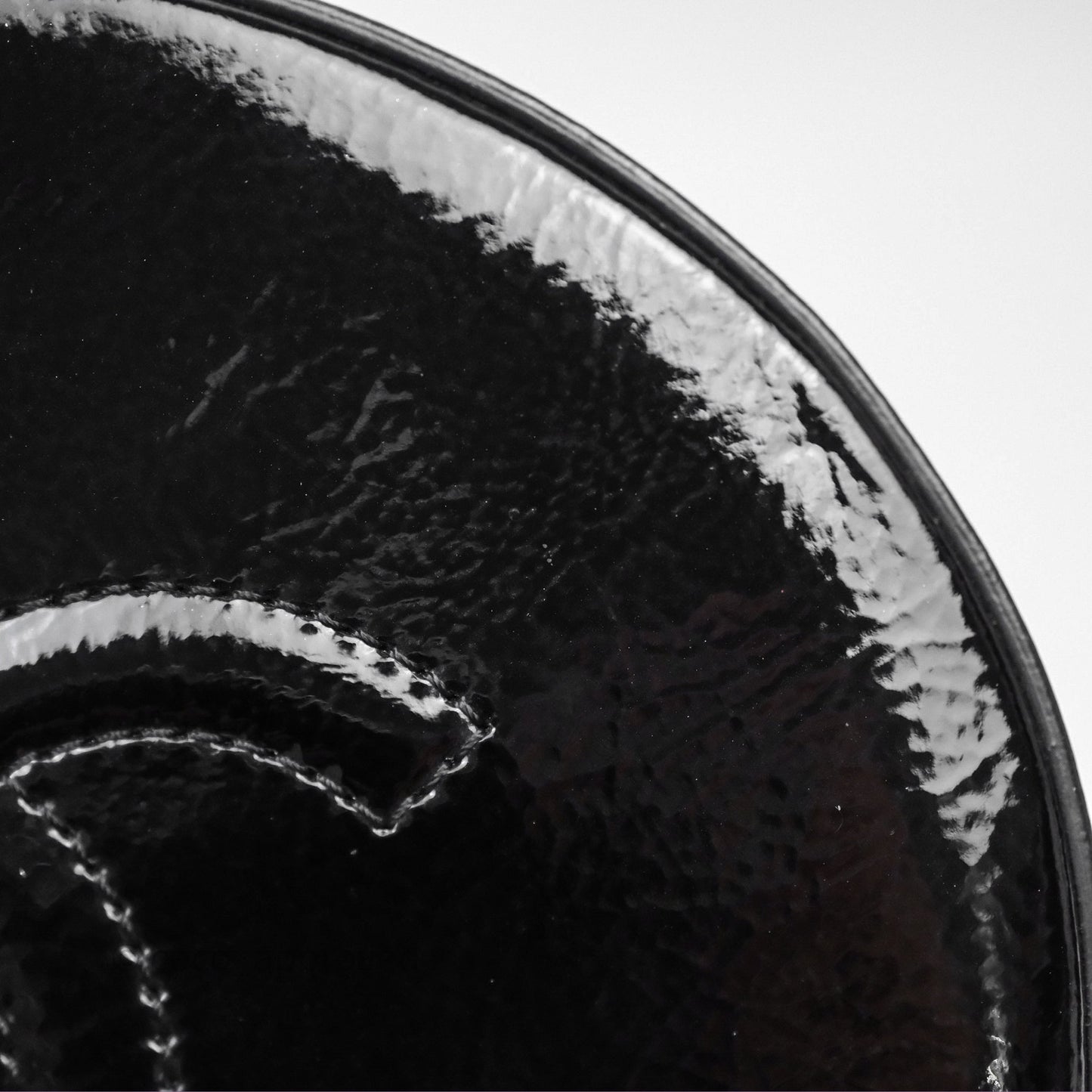 Chanel Round As Earth Bag with Owl Charm Black Patent Silver Hardware
