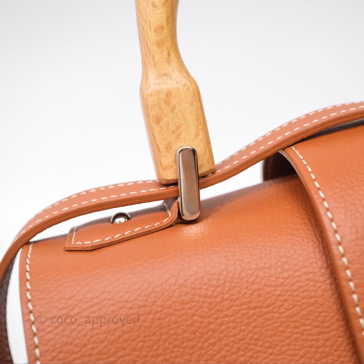 Goyard Saïgon Mini Bag Black And Tan Goyardine Canvas/ Chevroches Calfskin