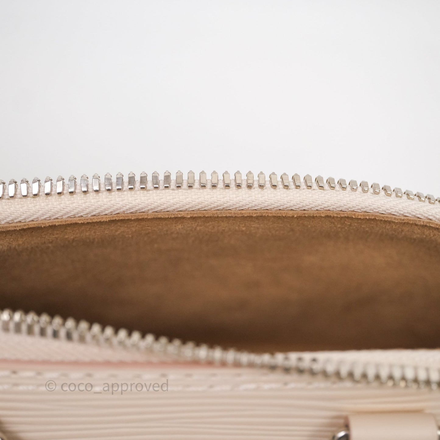 Louis Vuitton Alma Nano Quartz Silver Hardware