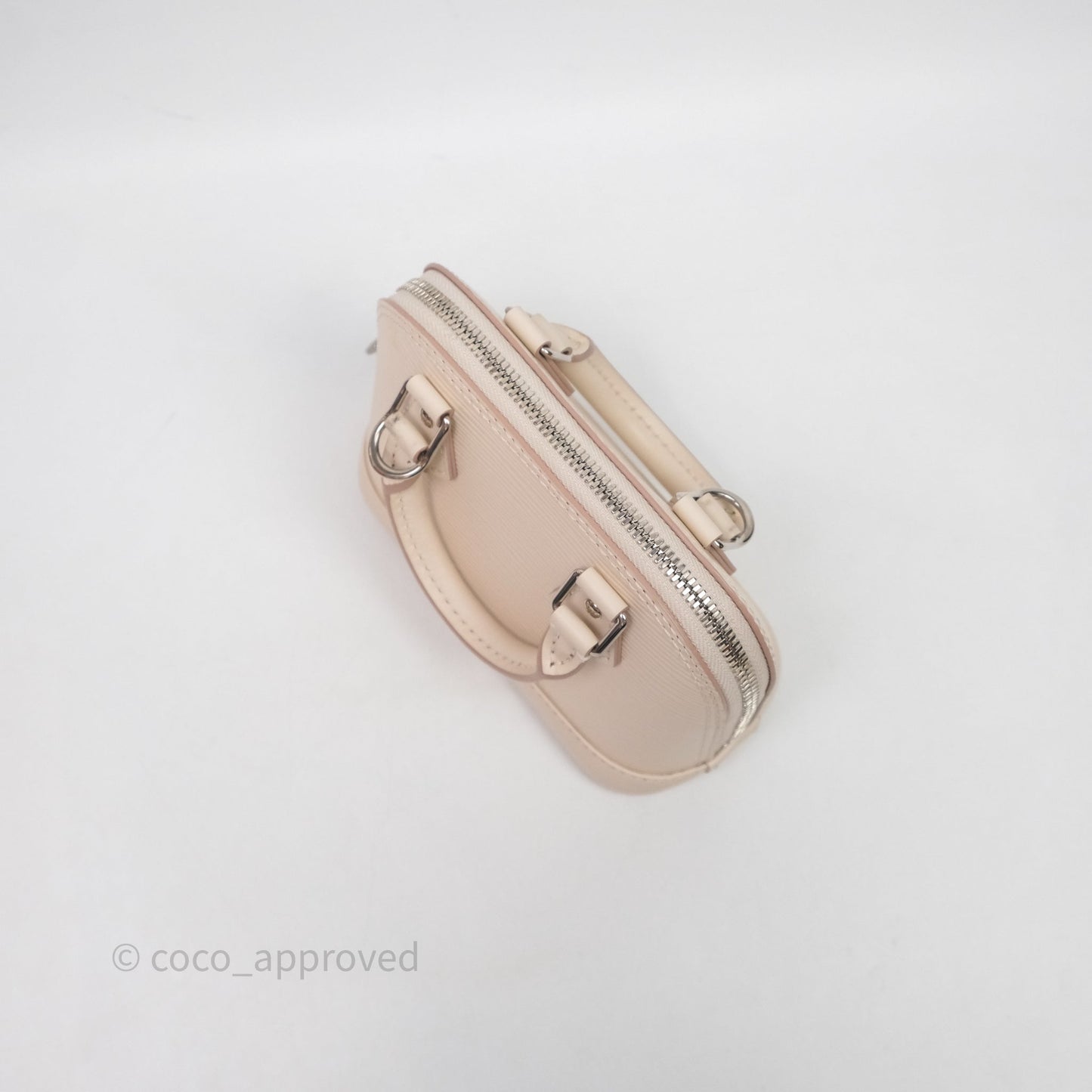 Louis Vuitton Alma Nano Quartz Silver Hardware