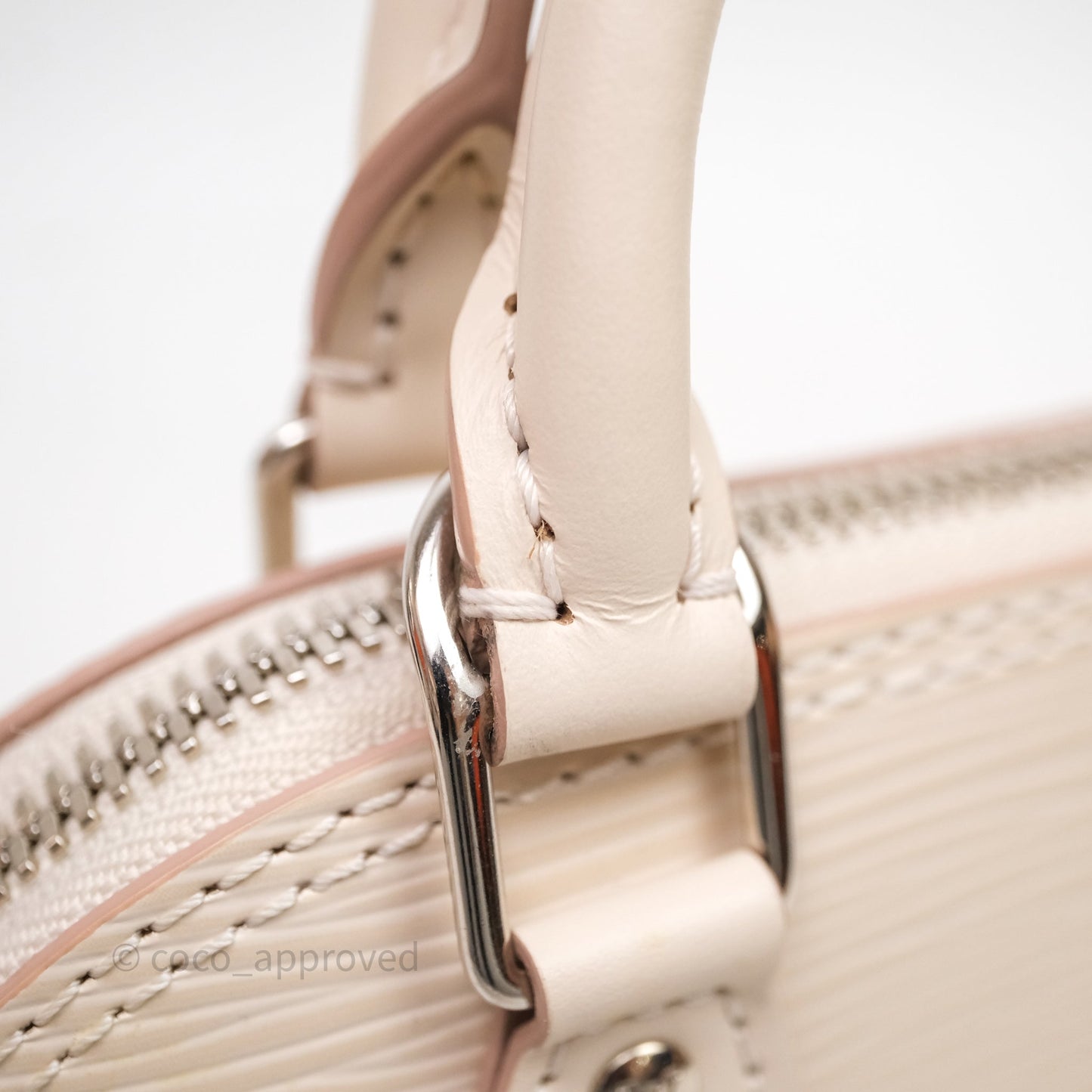 Louis Vuitton Alma Nano Quartz Silver Hardware