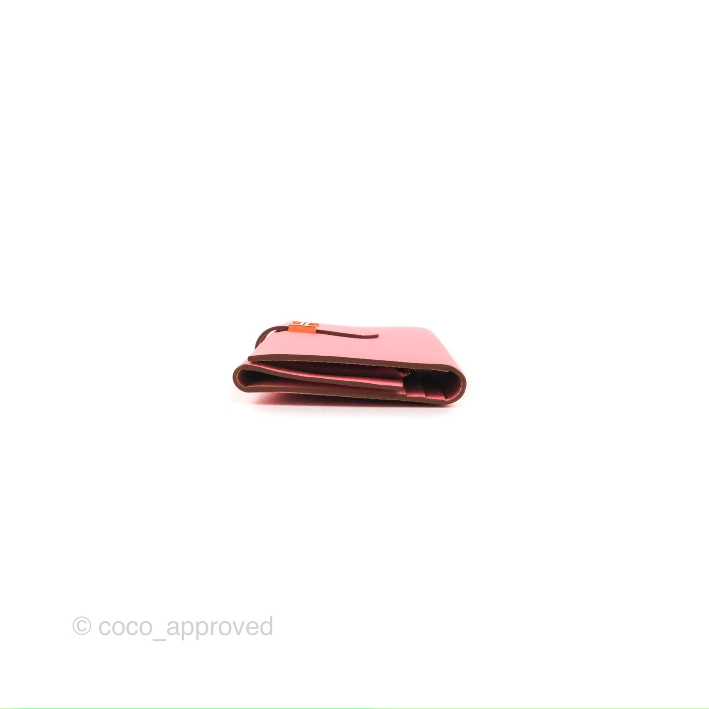 Hermès Bearn Soufflet Wallet Epsom Pink Gold Hardware