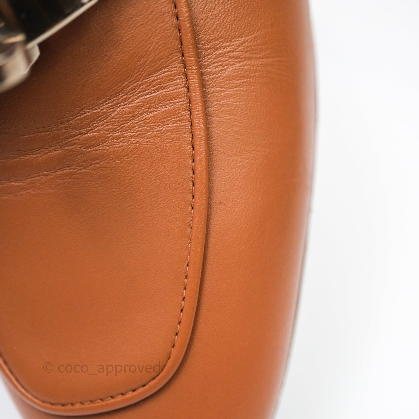 Hermès Oz Mules Calfskin Naturel Palladium Hardware Size 36