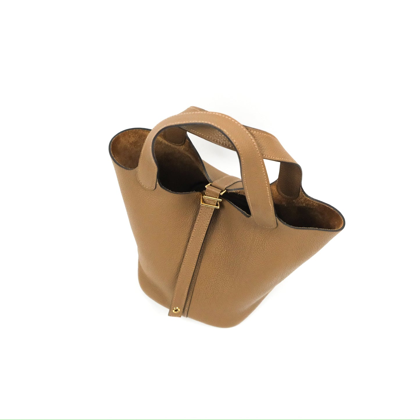 Hermès Picotin Lock 18 Beige De Weimar TM Taurillon Maurice Gold Hardware