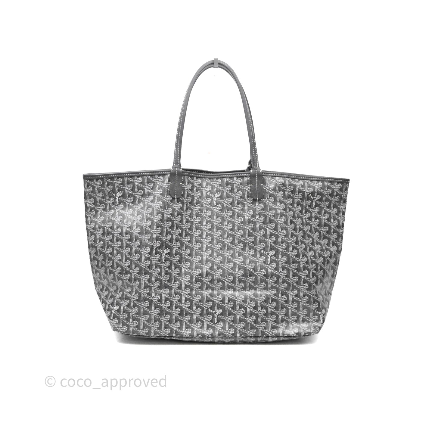Goyard St Louis Tote PM Grey