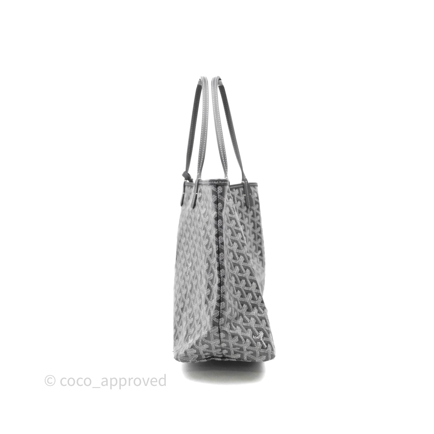 Goyard St Louis Tote PM Grey