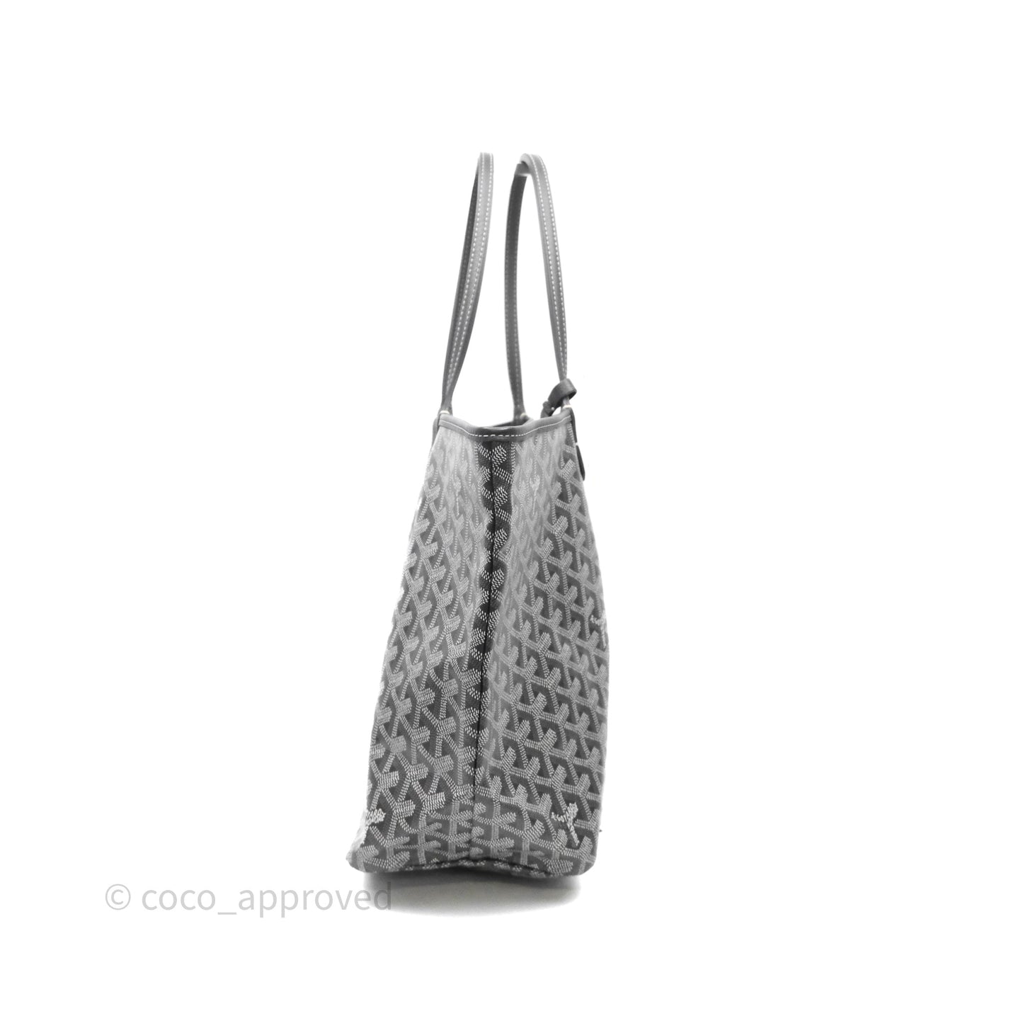 Goyard St Louis Tote PM Grey