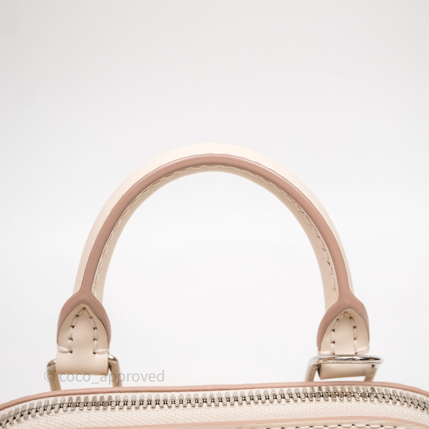 Louis Vuitton Alma Nano Quartz Silver Hardware