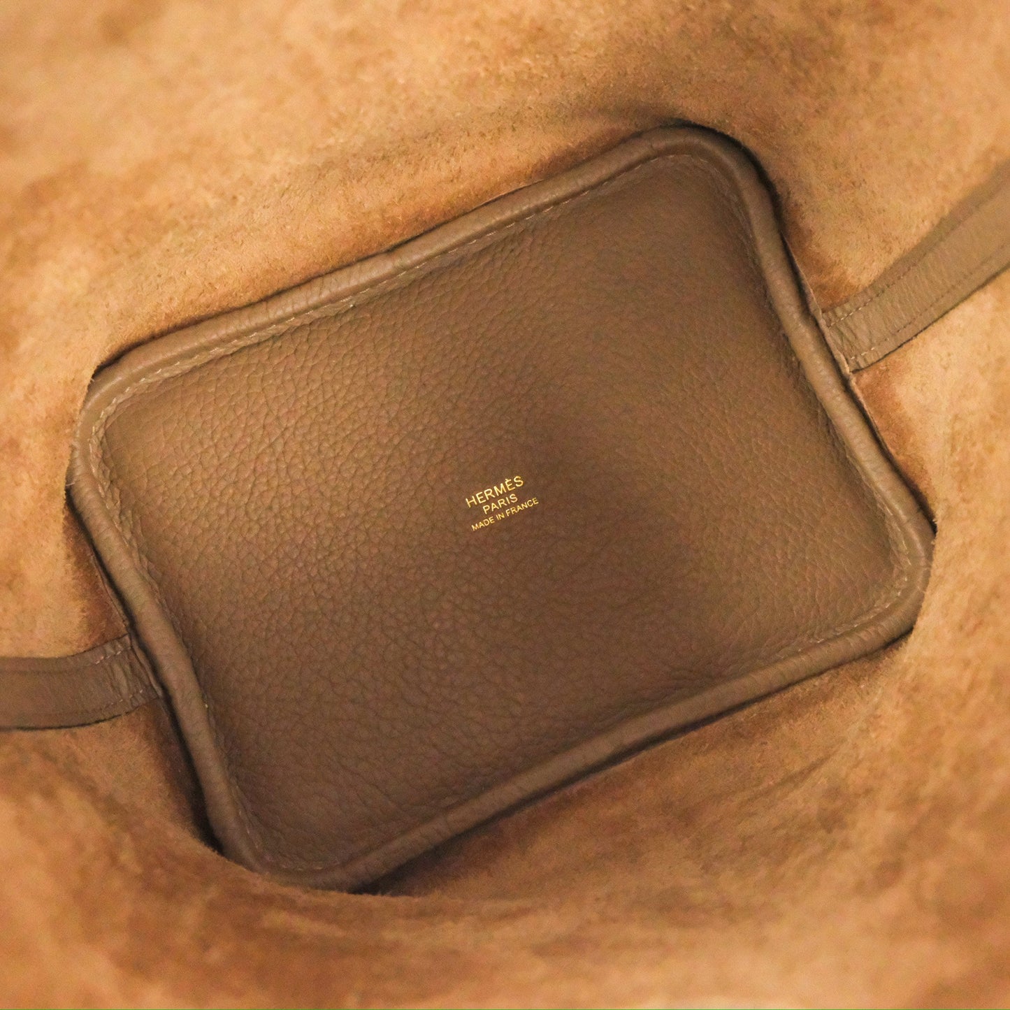 Hermès Picotin Lock 18 Beige De Weimar TM Taurillon Maurice Gold Hardware