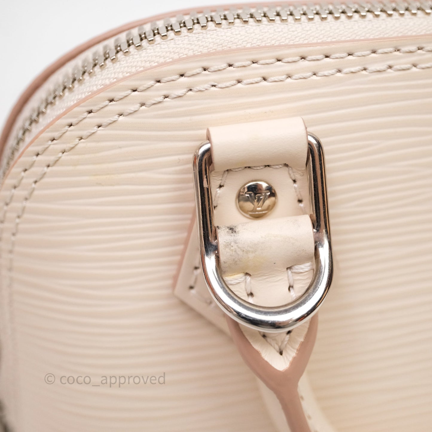 Louis Vuitton Alma Nano Quartz Silver Hardware