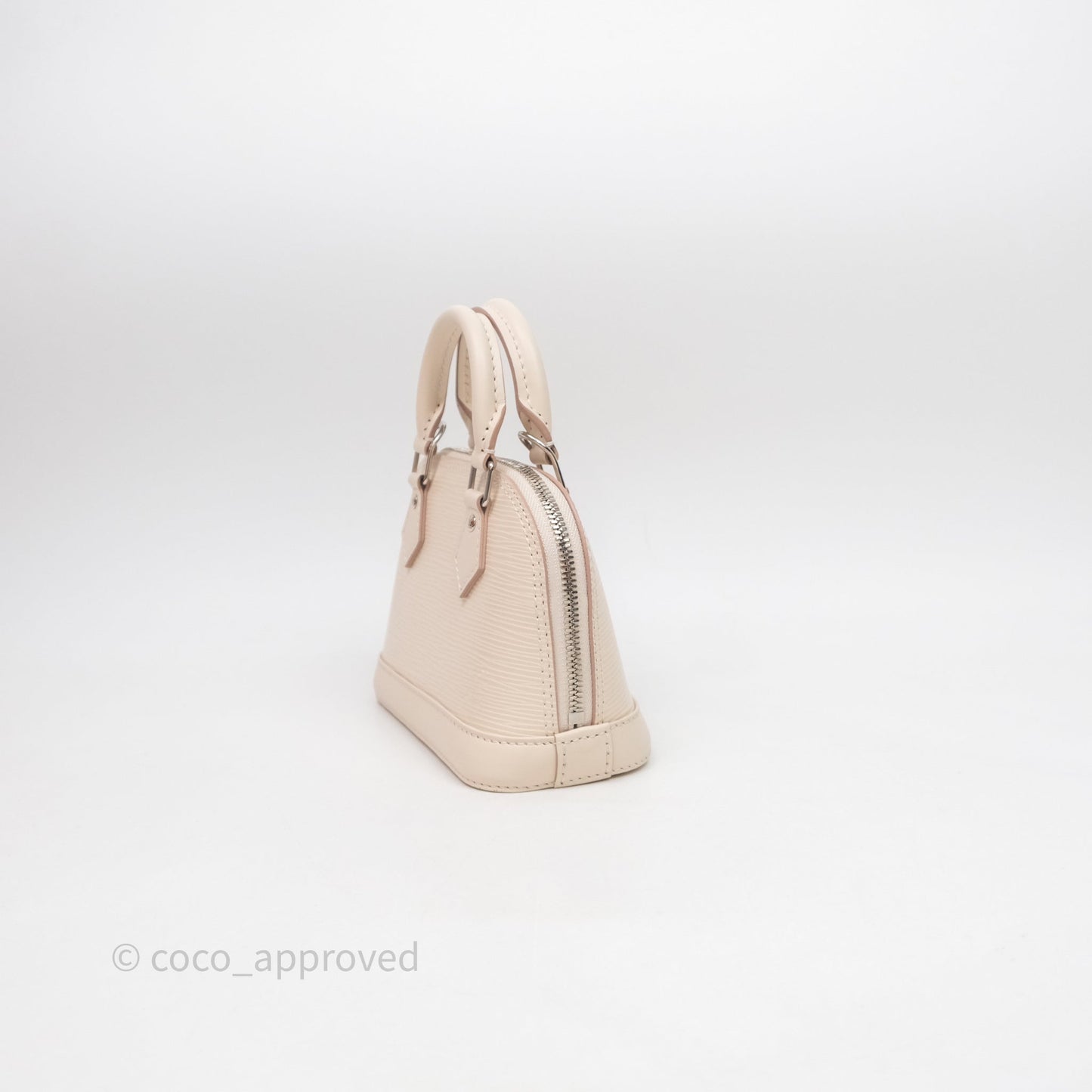 Louis Vuitton Alma Nano Quartz Silver Hardware