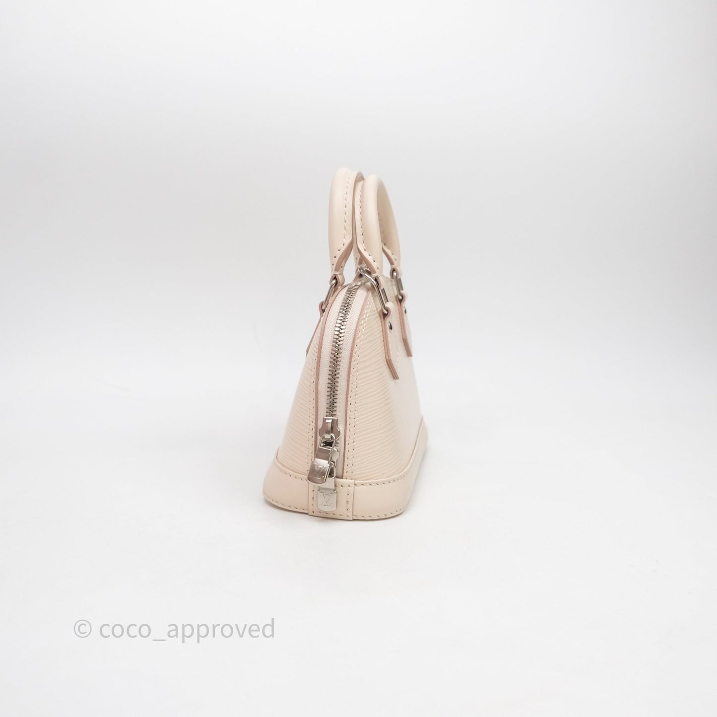 Louis Vuitton Alma Nano Quartz Silver Hardware