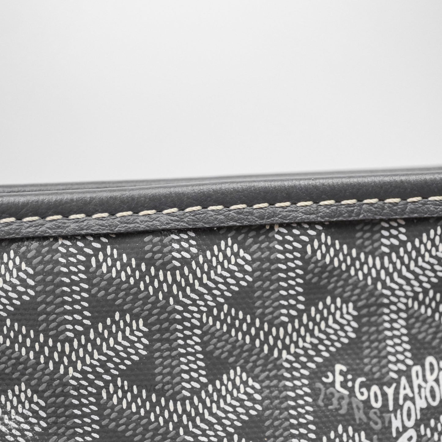 Goyard St Louis Tote PM Grey