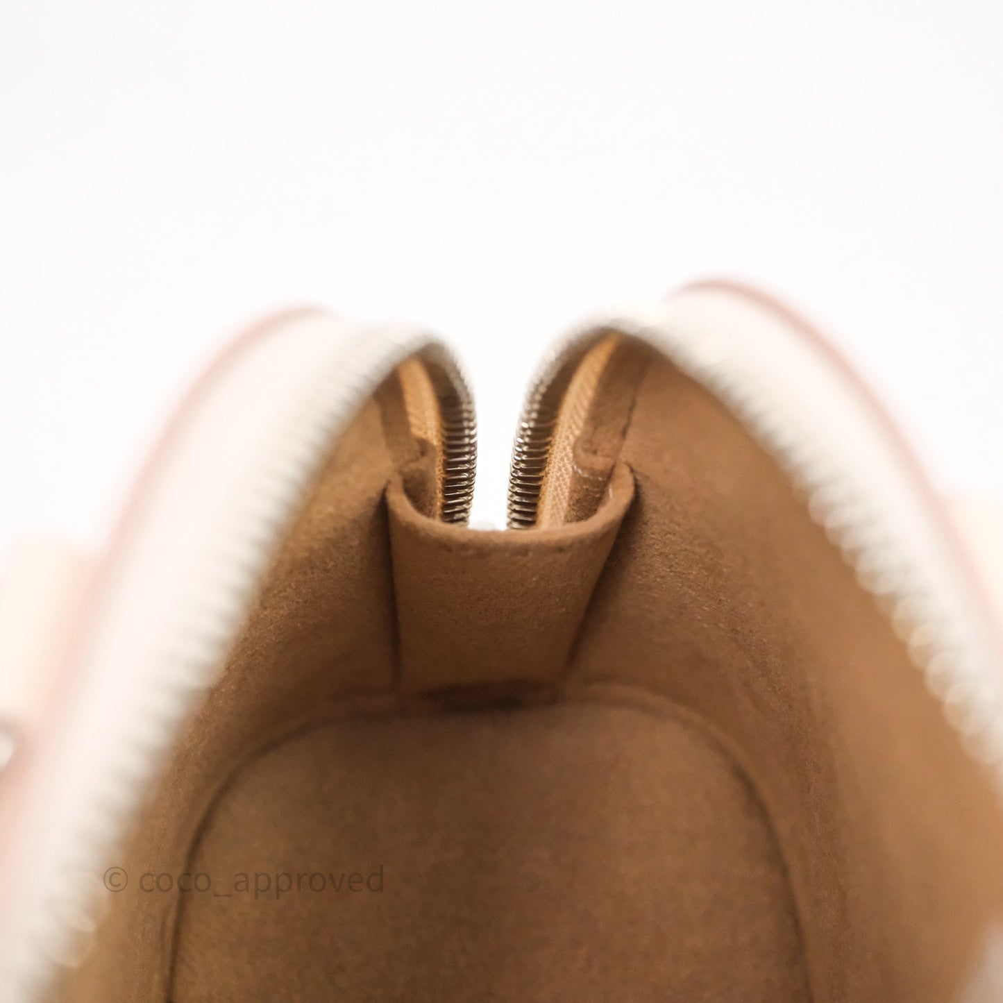 Louis Vuitton Alma Nano Quartz Silver Hardware