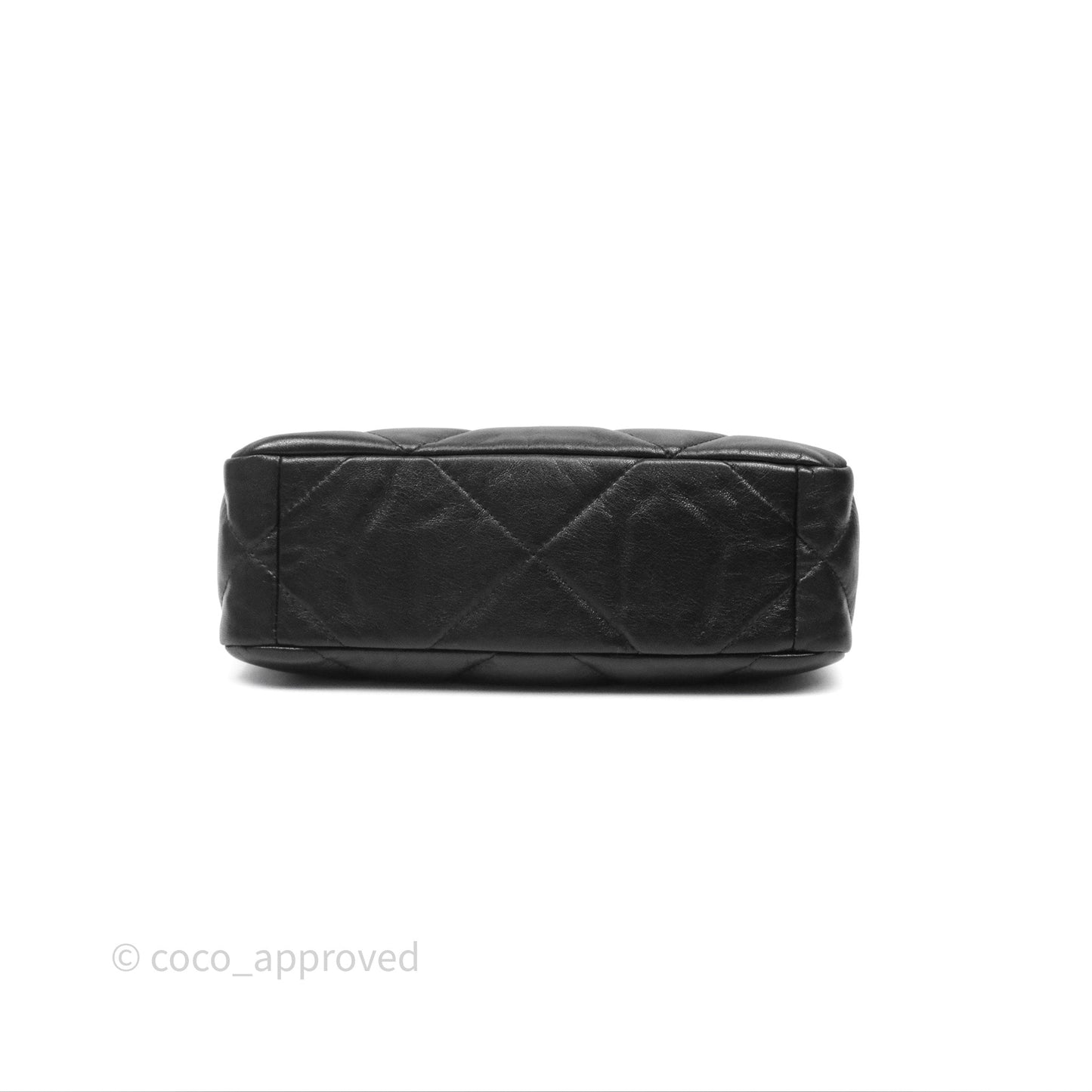 Chanel 19 Small Black Goatskin Mixed Hardware
