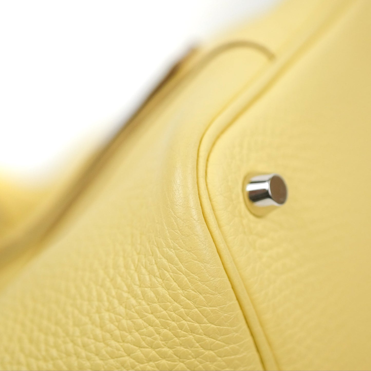 Hermès Picotin Lock 18 Jaune Poussin Taurillon Clemence Palladium Hardware