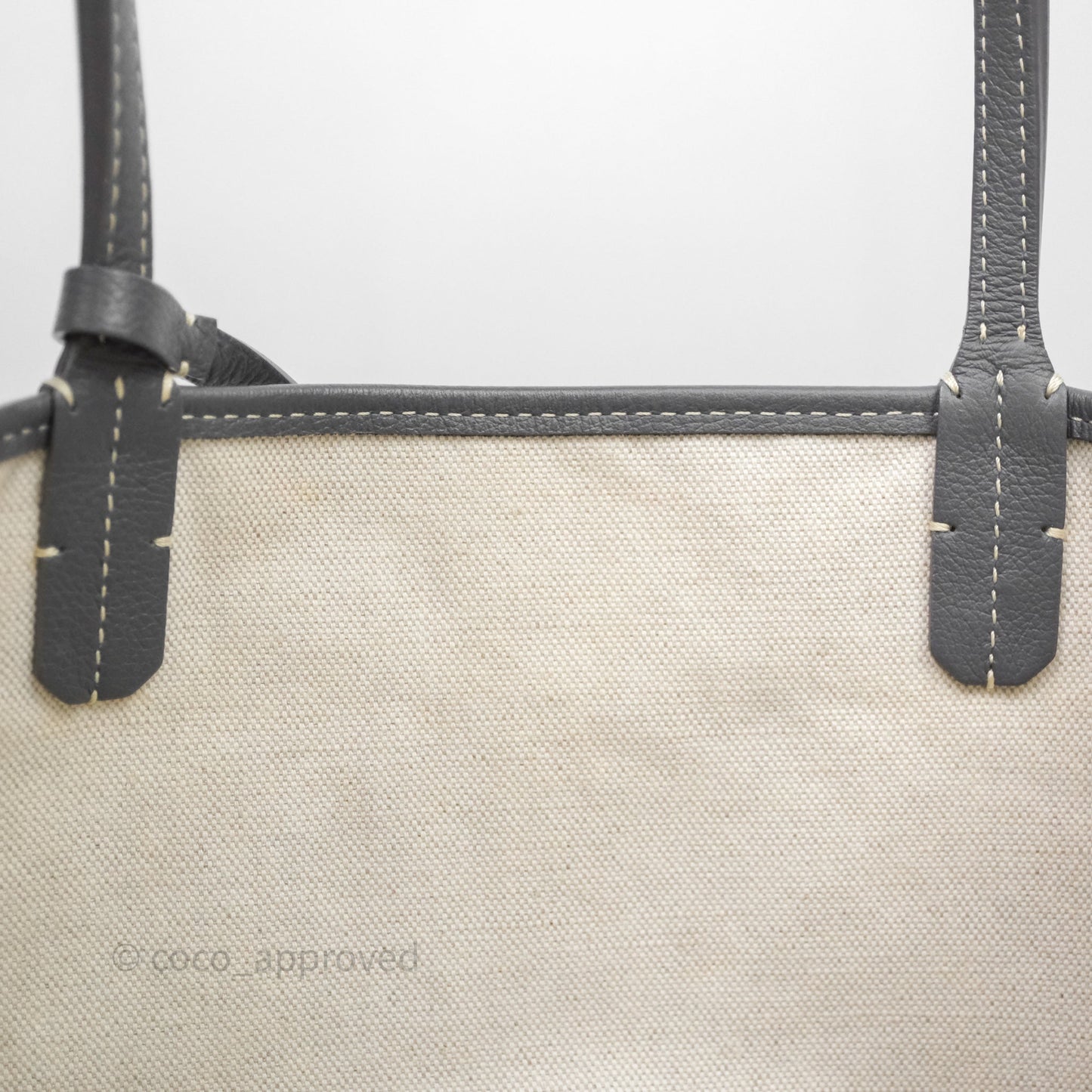 Goyard St Louis Tote PM Grey