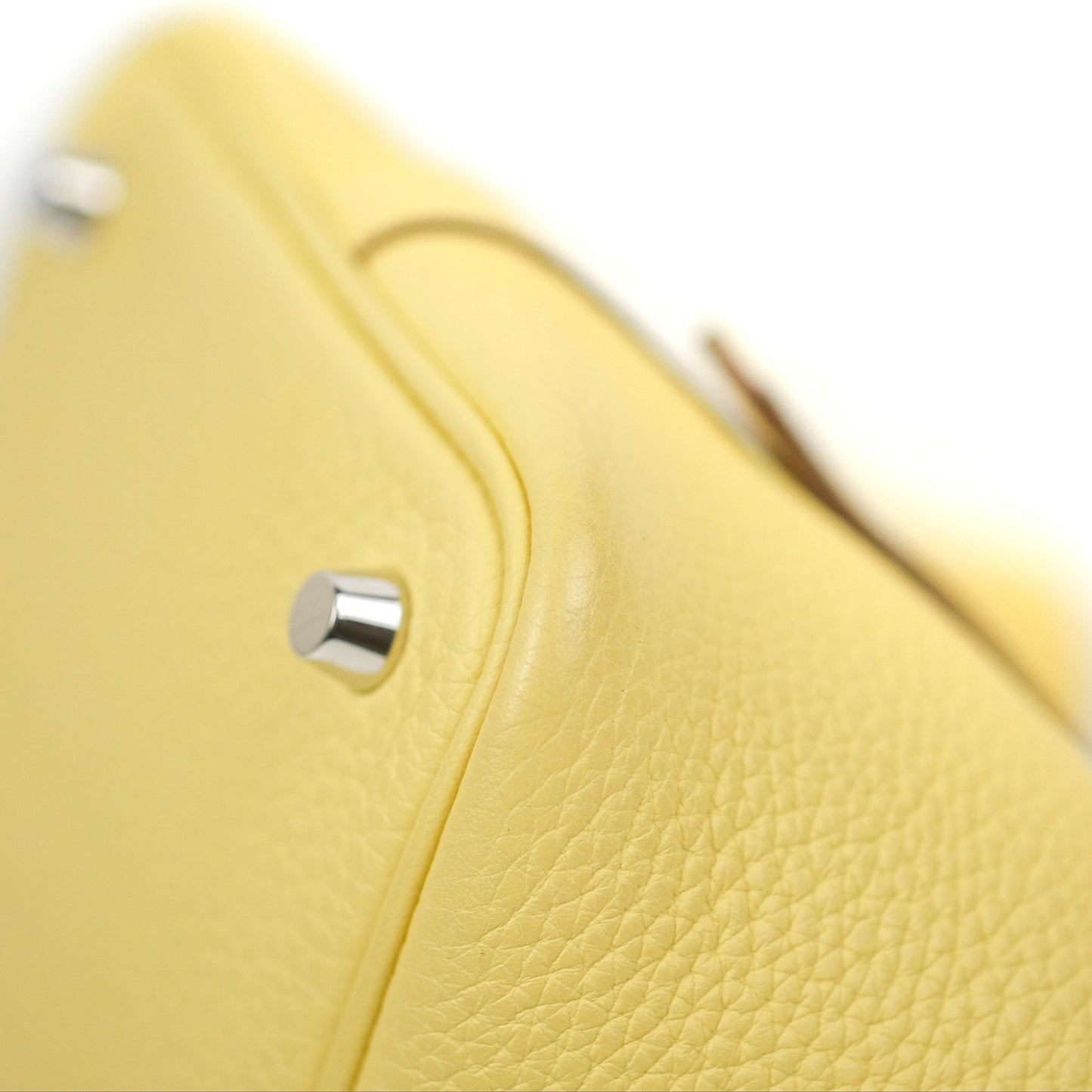 Hermès Picotin Lock 18 Jaune Poussin Taurillon Clemence Palladium Hardware