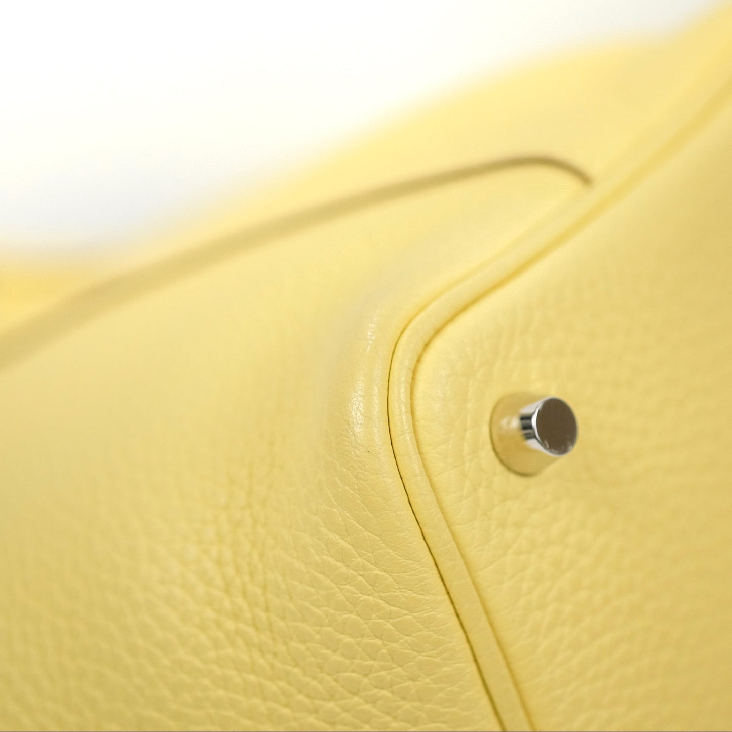 Hermès Picotin Lock 18 Jaune Poussin Taurillon Clemence Palladium Hardware