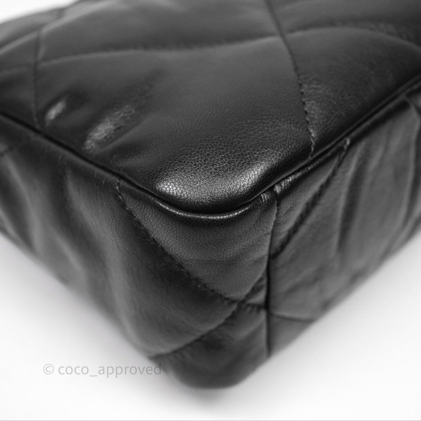 Chanel 19 Small Black Goatskin Mixed Hardware