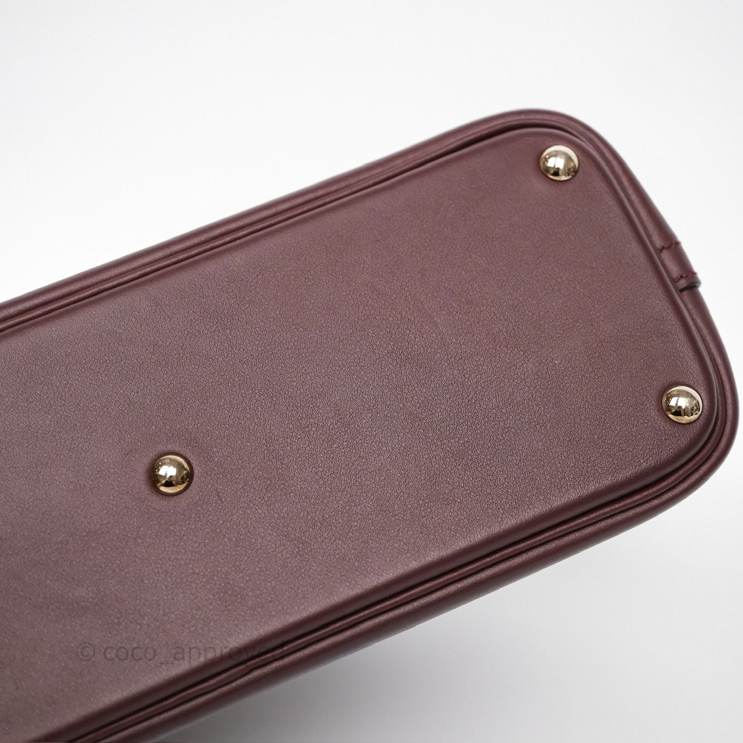 Hermès Bolide 27 Prune 58 Swift Palladium Hardware