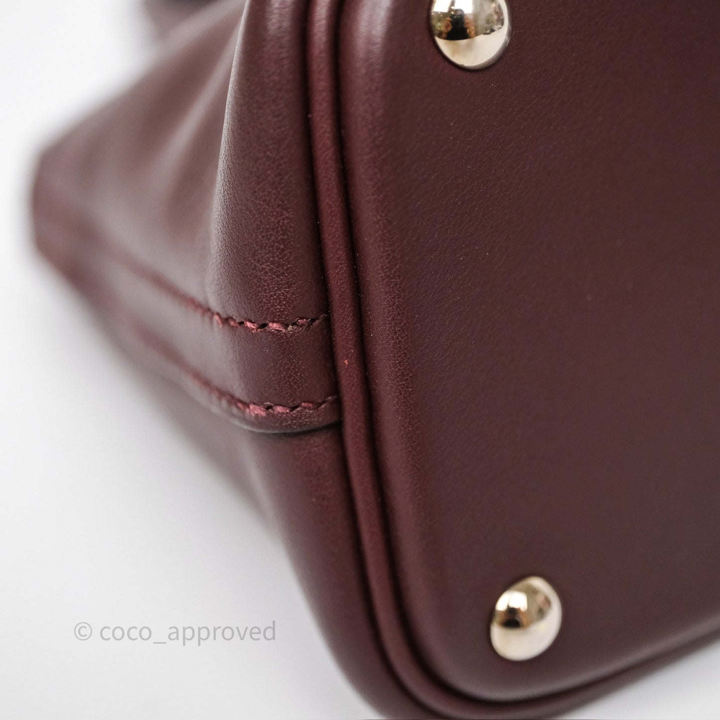 Hermès Bolide 27 Prune 58 Swift Palladium Hardware