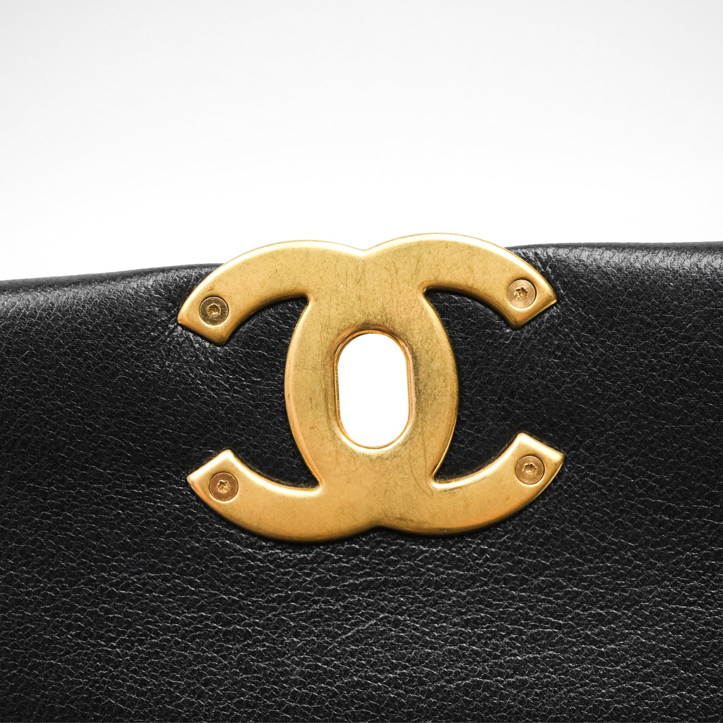 Chanel 19 Small Black Goatskin Mixed Hardware