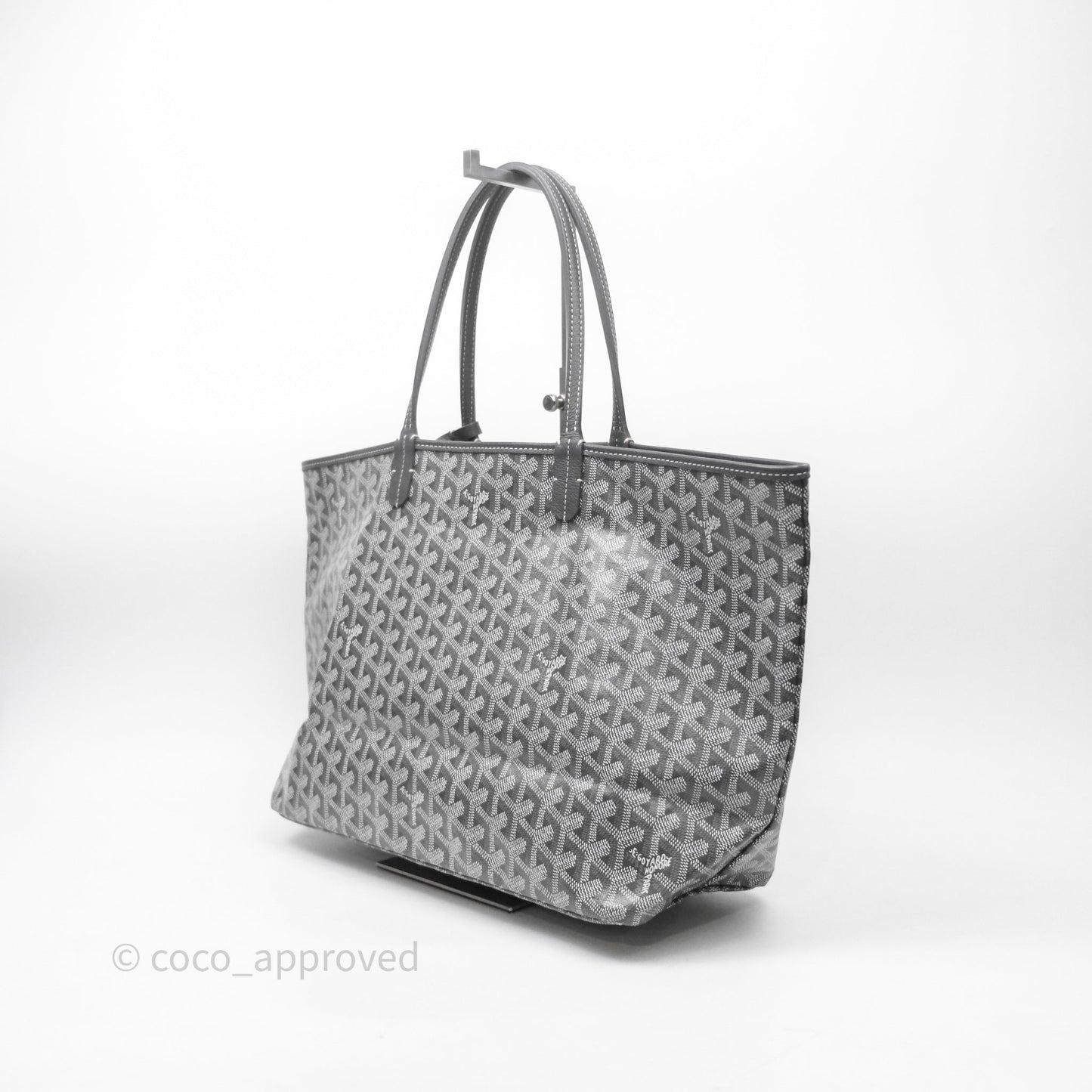 Goyard St Louis Tote PM Grey