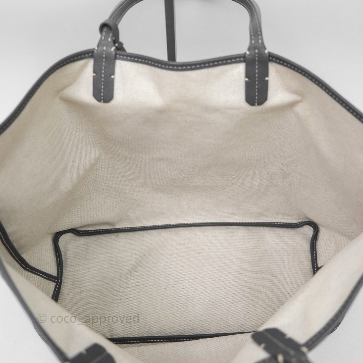 Goyard St Louis Tote PM Grey