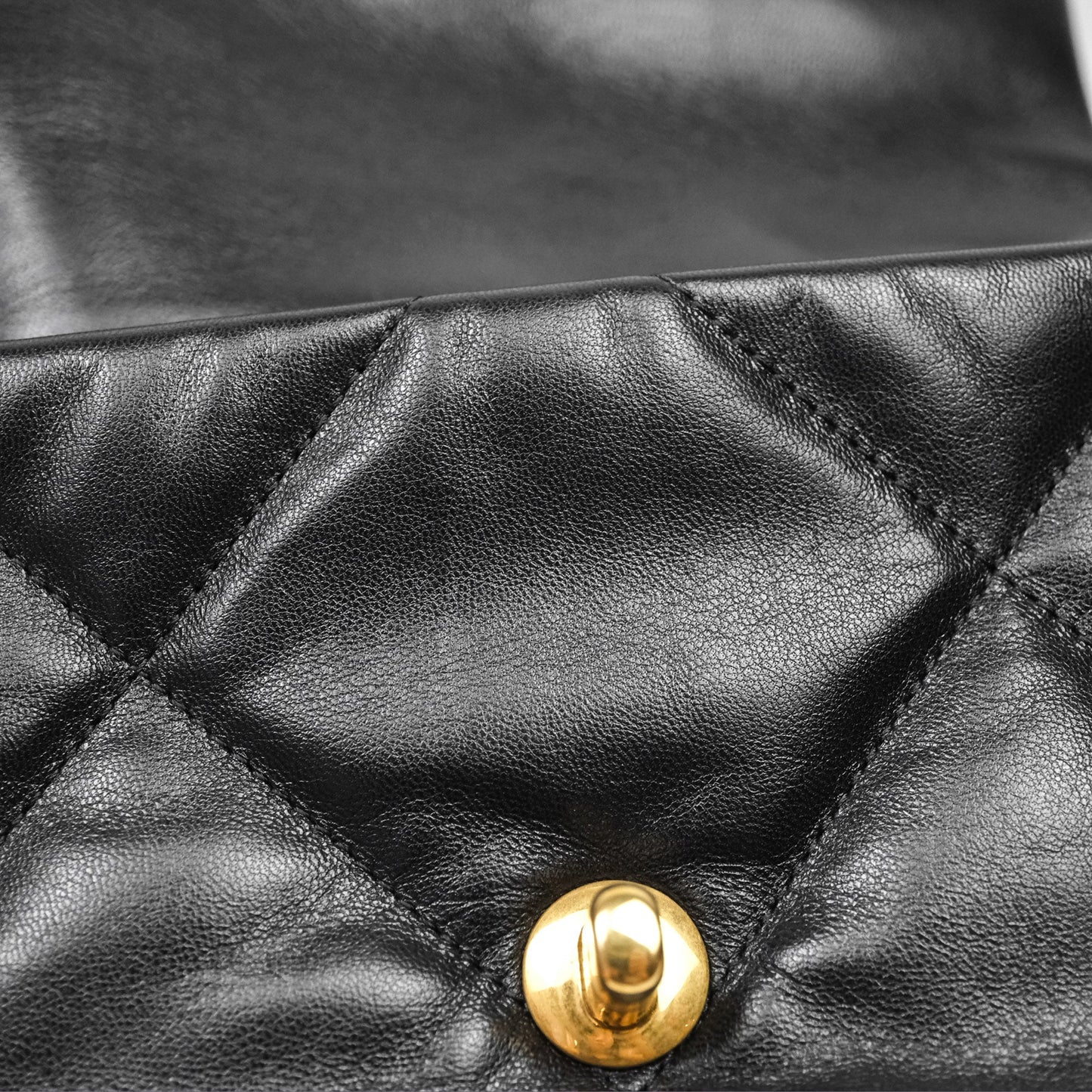 Chanel 19 Small Black Goatskin Mixed Hardware