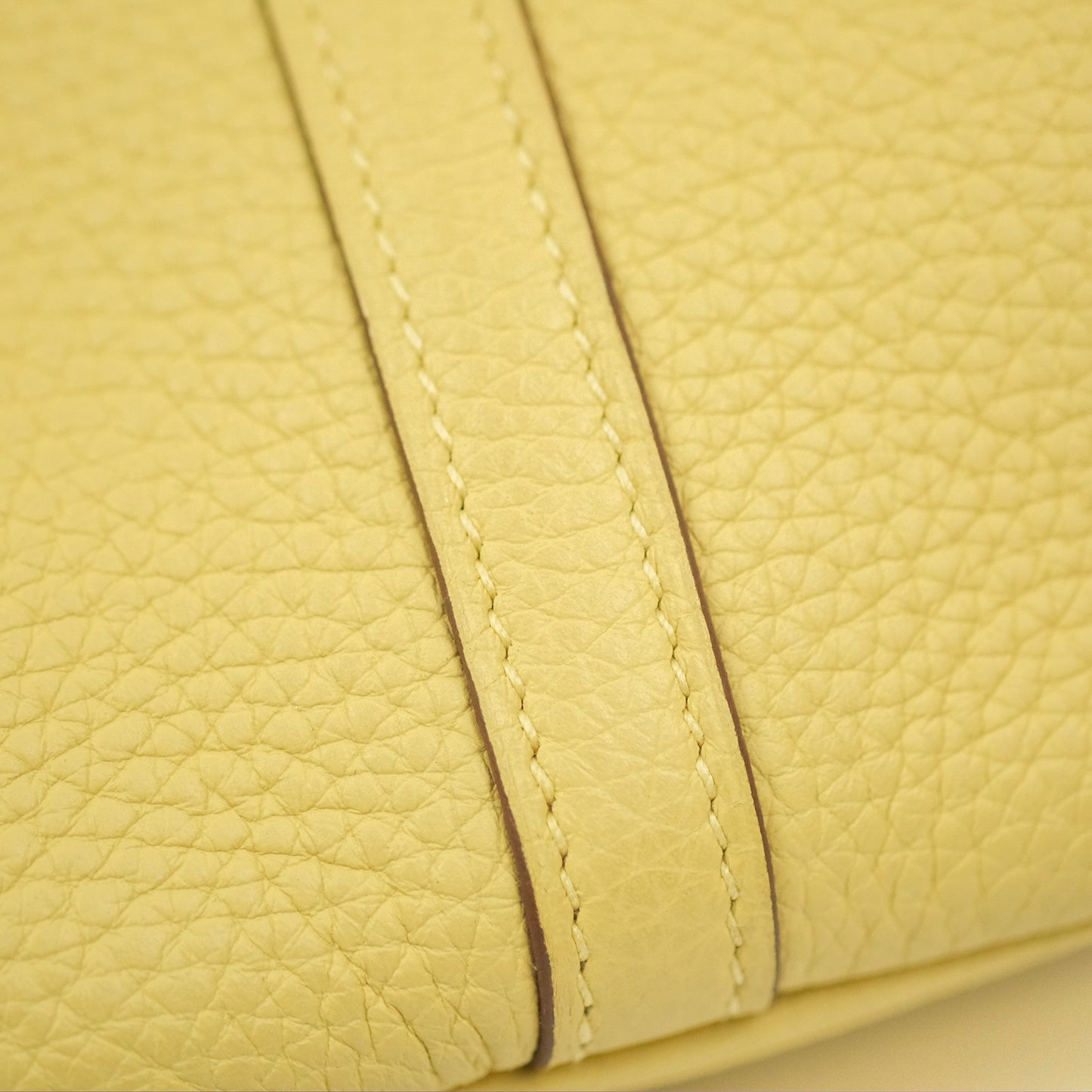 Hermès Picotin Lock 18 Jaune Poussin Taurillon Clemence Palladium Hardware