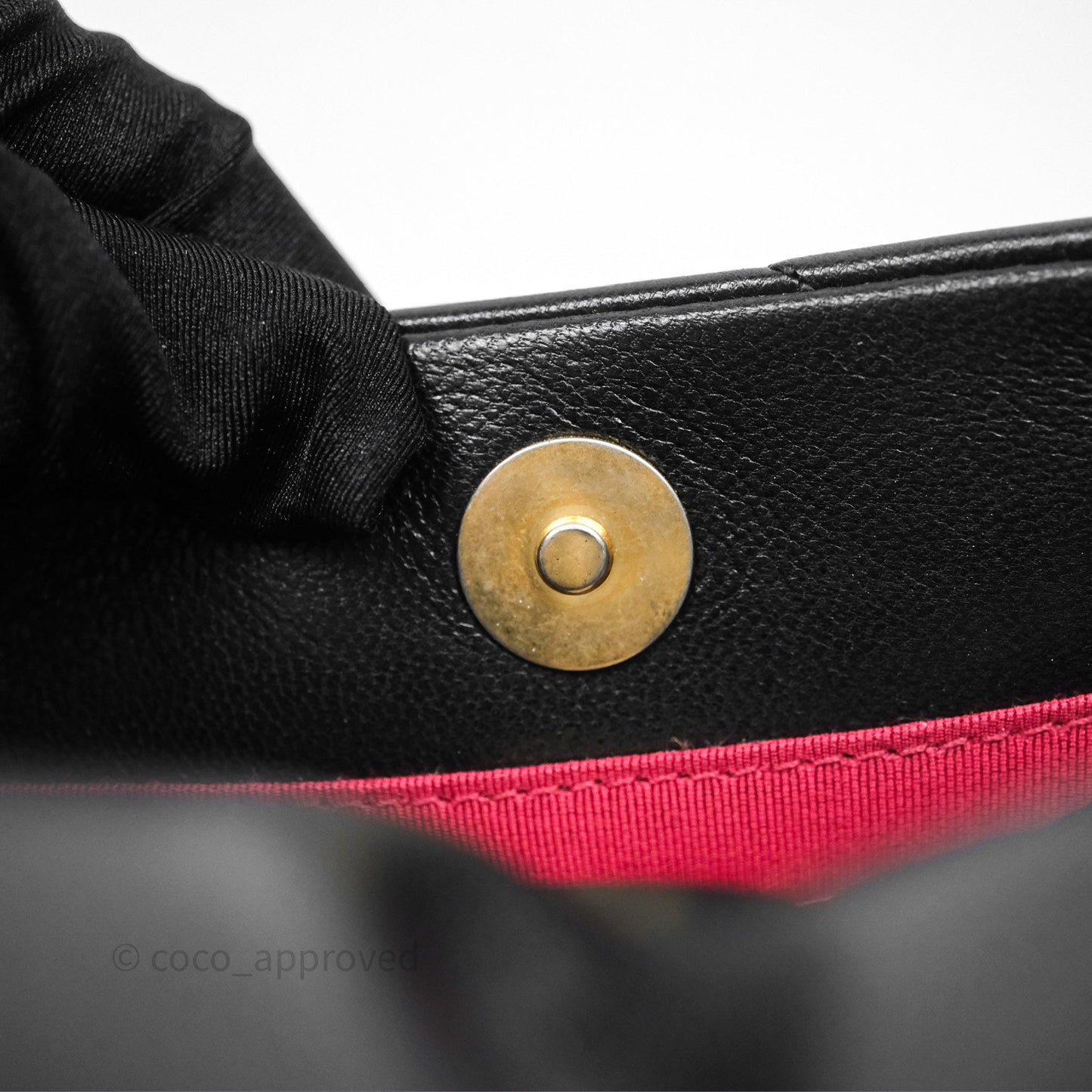 Chanel 19 Small Black Goatskin Mixed Hardware