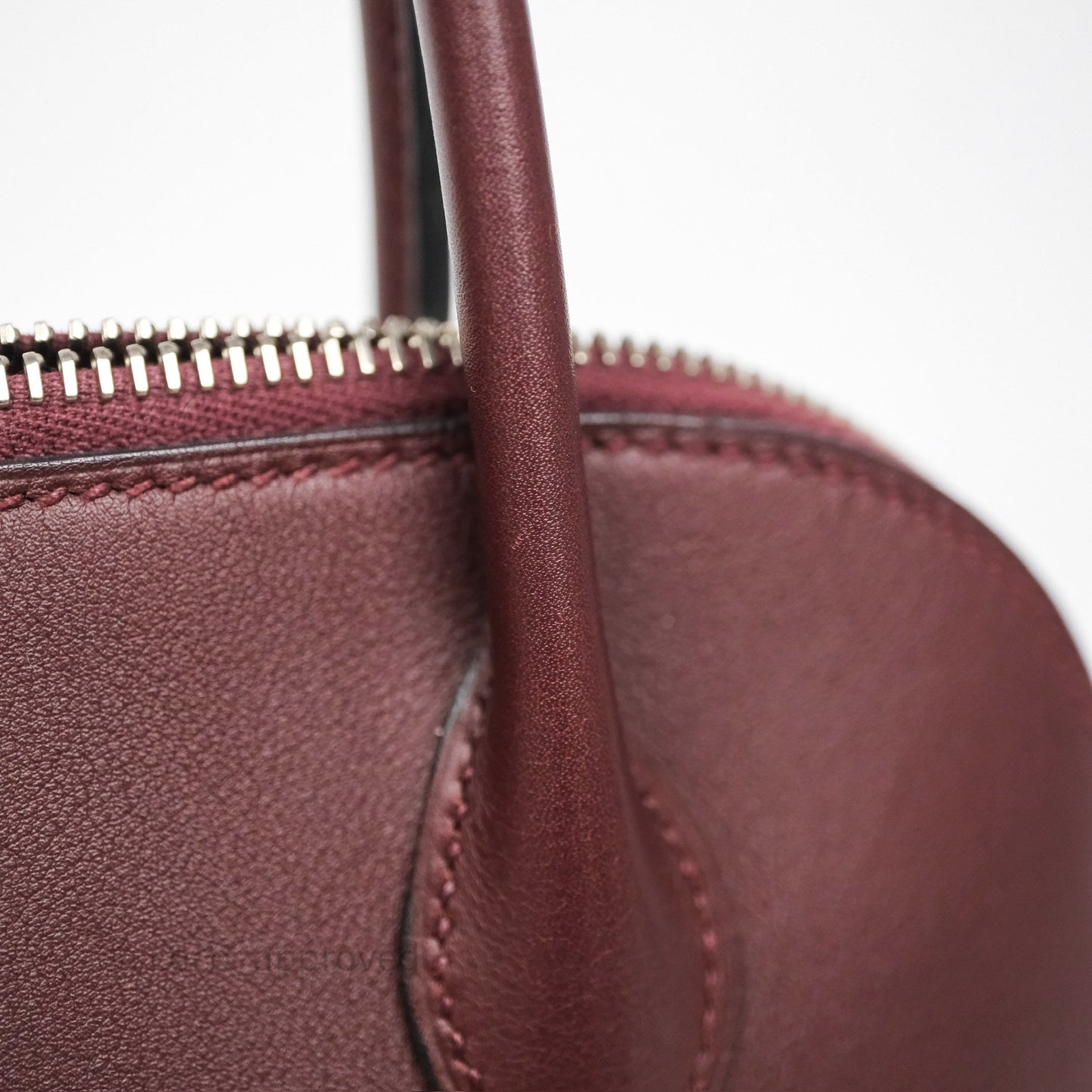 Hermès Bolide 27 Prune 58 Swift Palladium Hardware