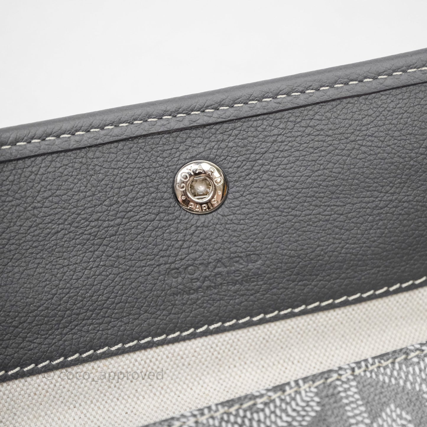 Goyard St Louis Tote PM Grey