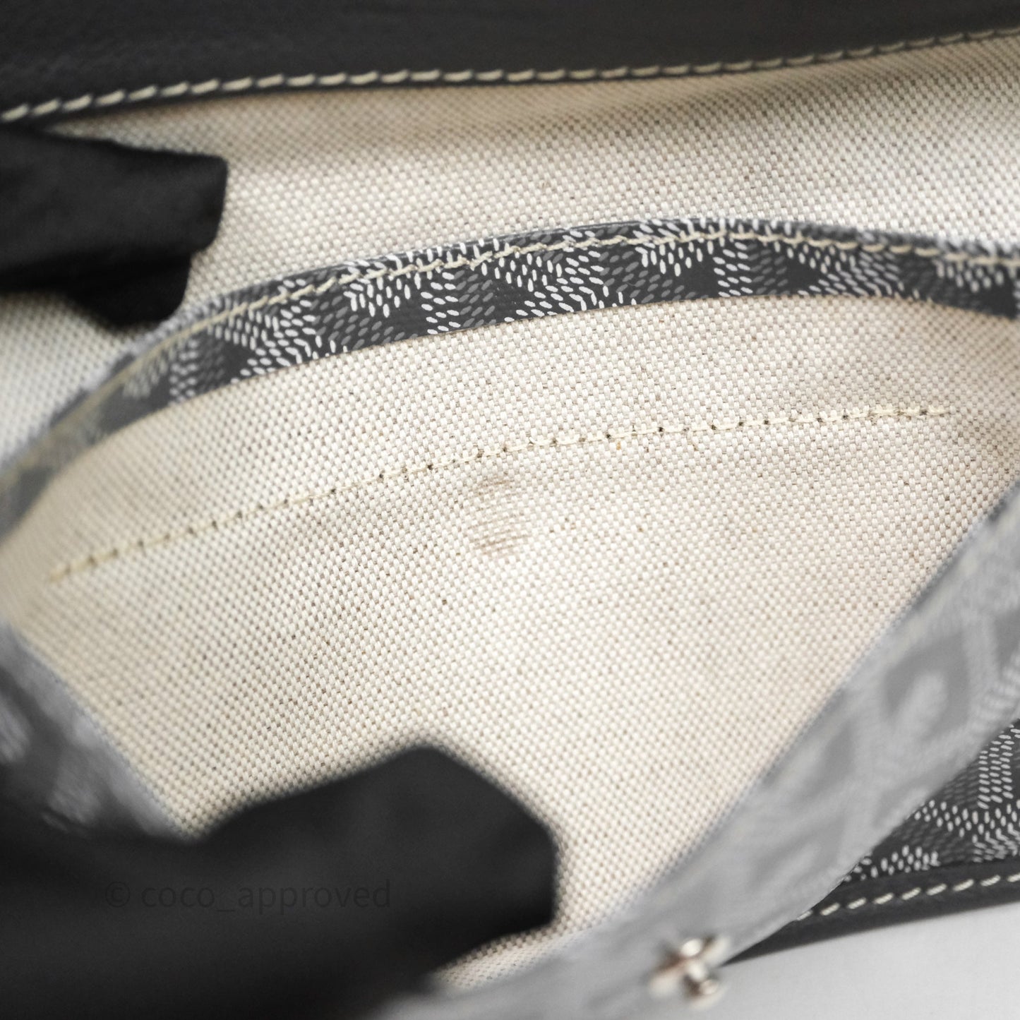 Goyard St Louis Tote PM Grey