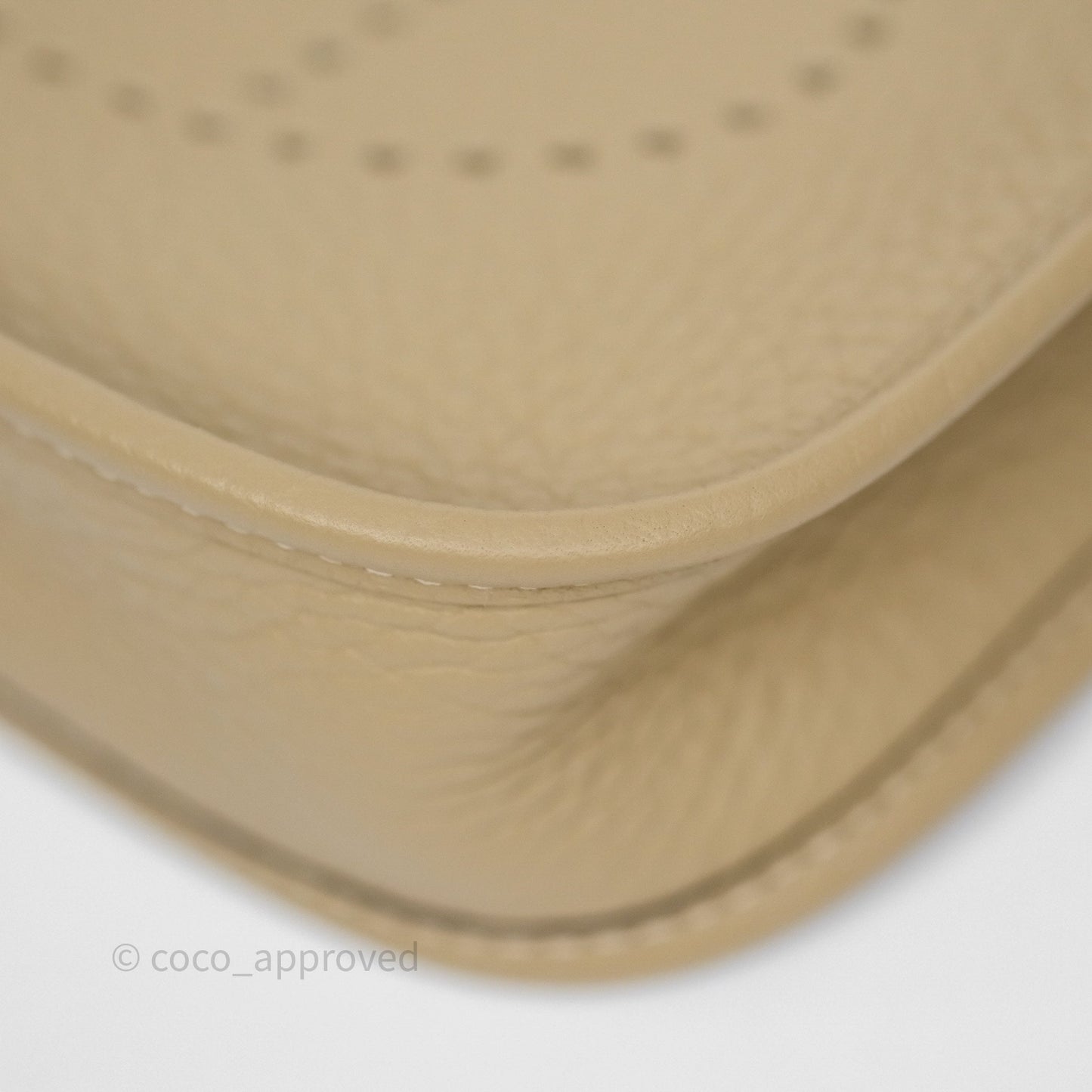 Hermès Mini Evelyne 16 Trench Clemence Gold Hardware