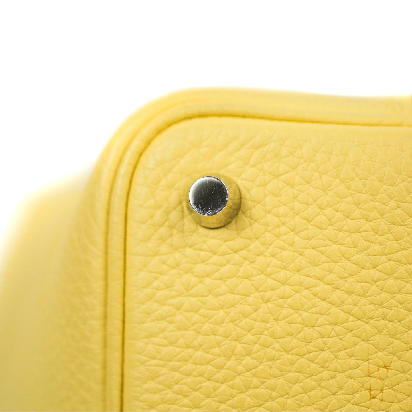 Hermès Picotin Lock 18 Jaune Poussin Taurillon Clemence Palladium Hardware
