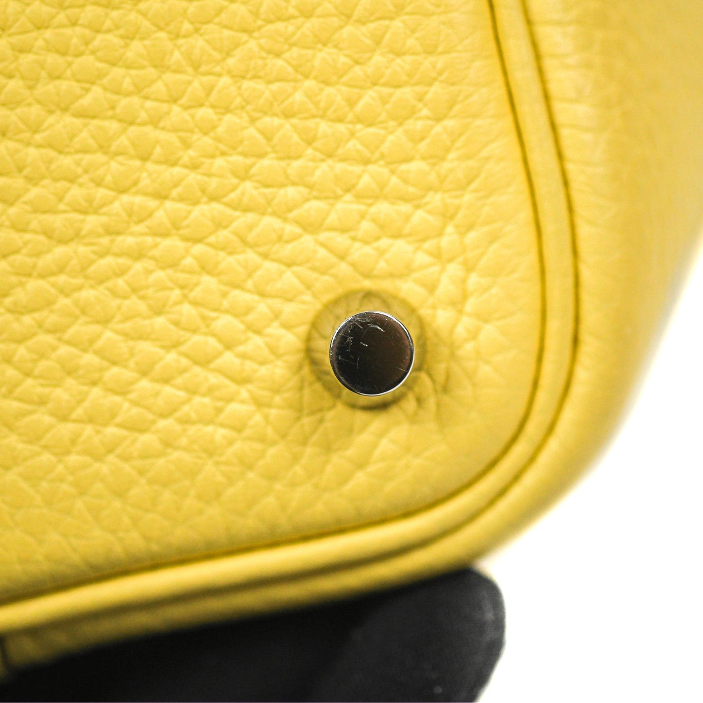Hermès Picotin Lock 18 Jaune Poussin Taurillon Clemence Palladium Hardware