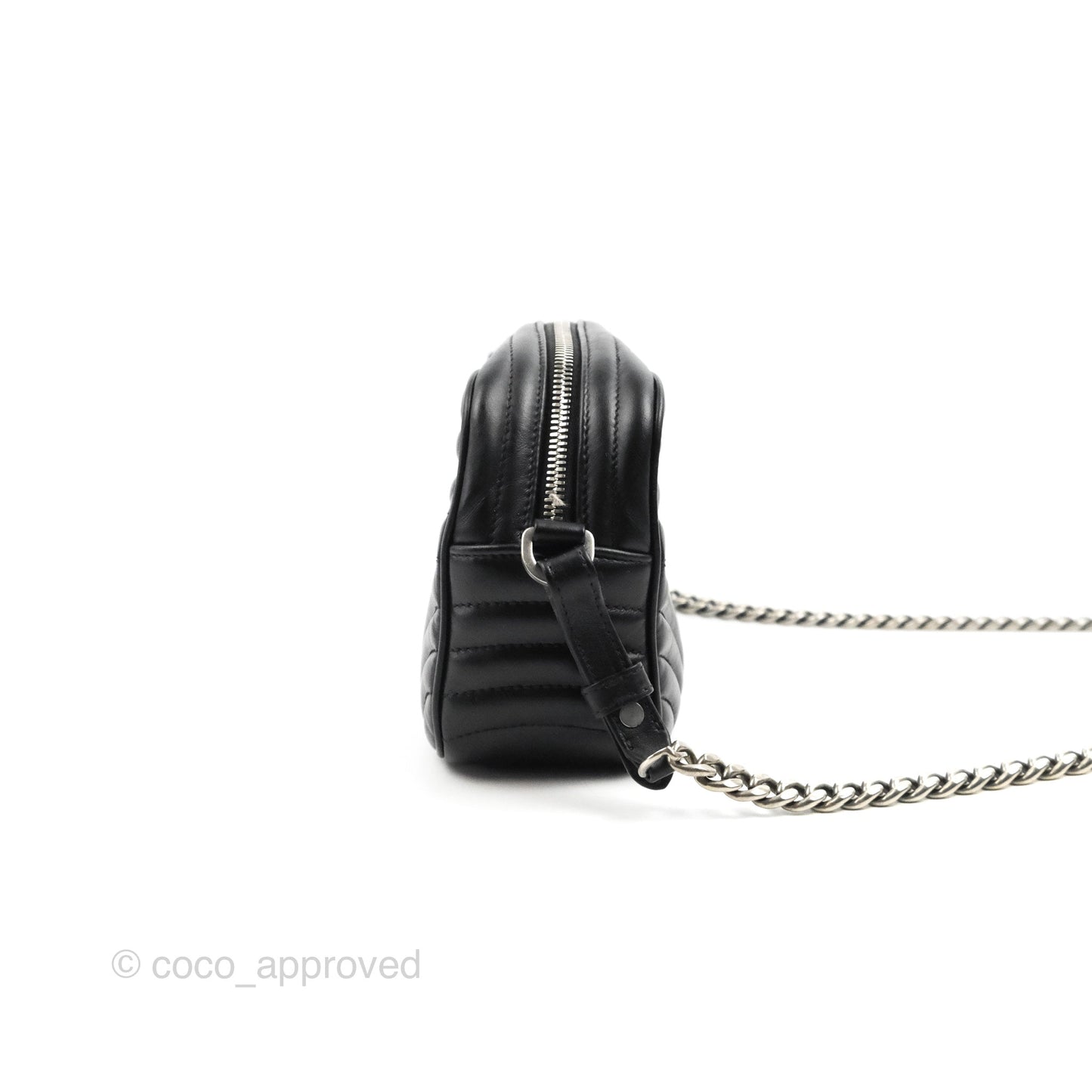 Prada Diagramme Shoulder Bag Black Calfskin