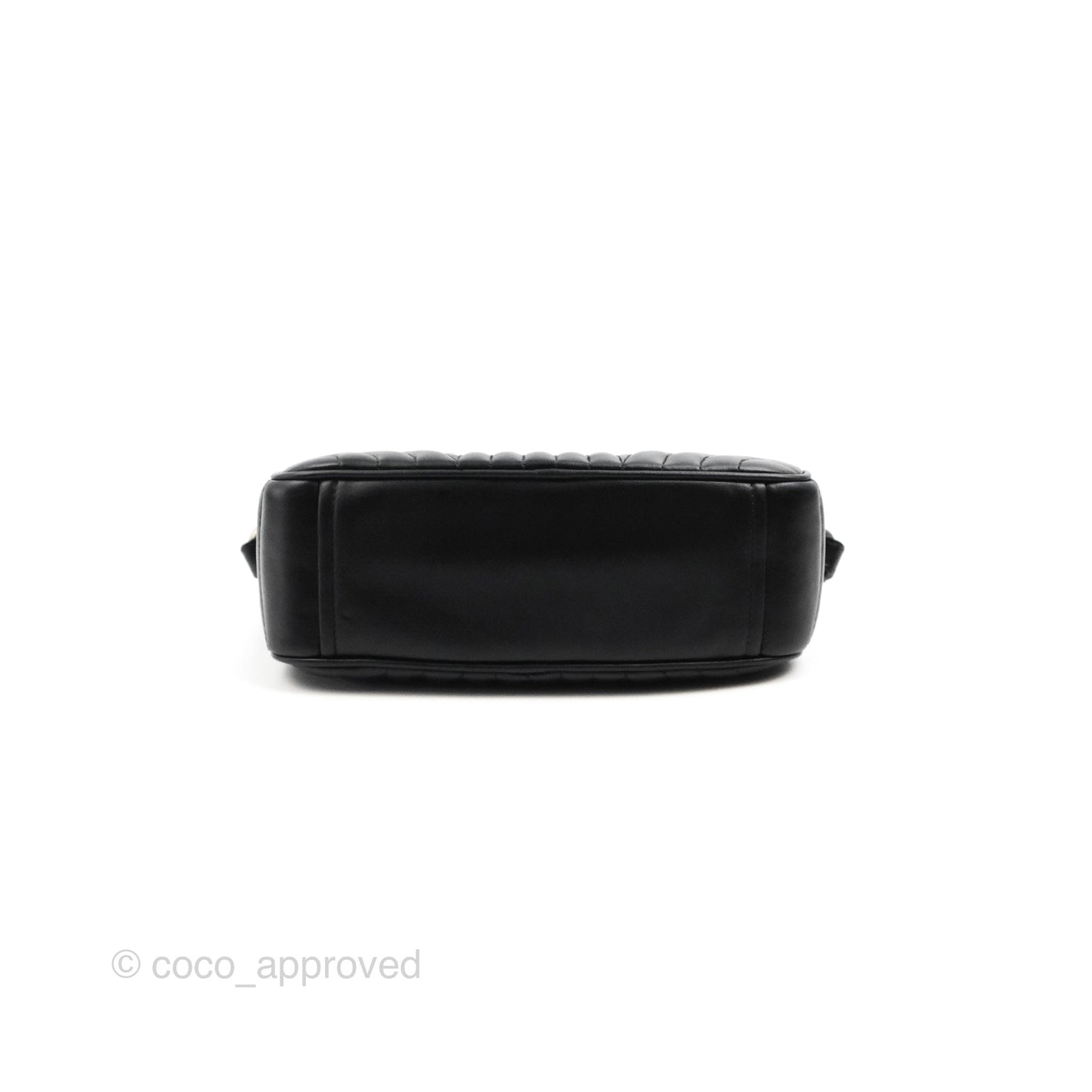 Prada Diagramme Shoulder Bag Black Calfskin