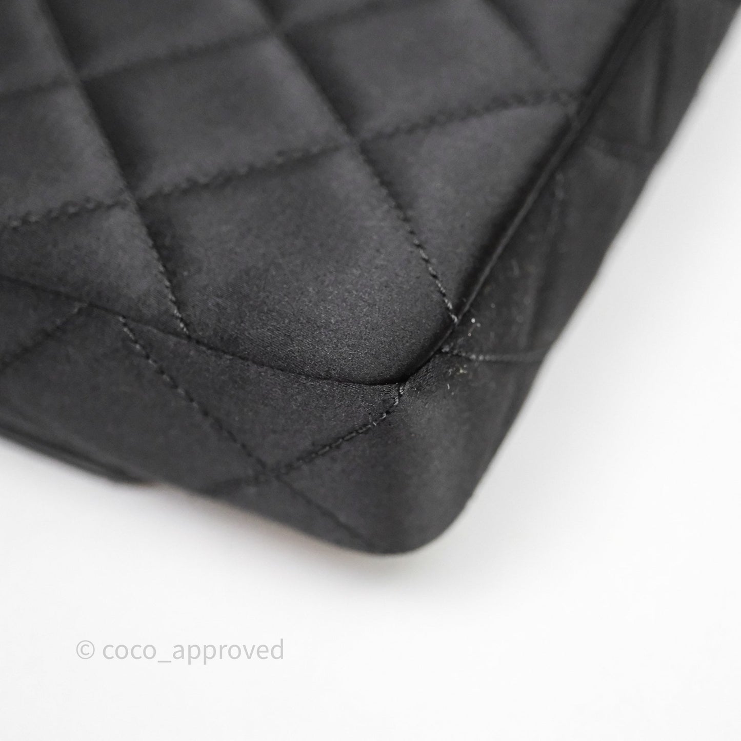 Chanel Pearl CC Clutch with Chain Black Velvet Gold Hardware