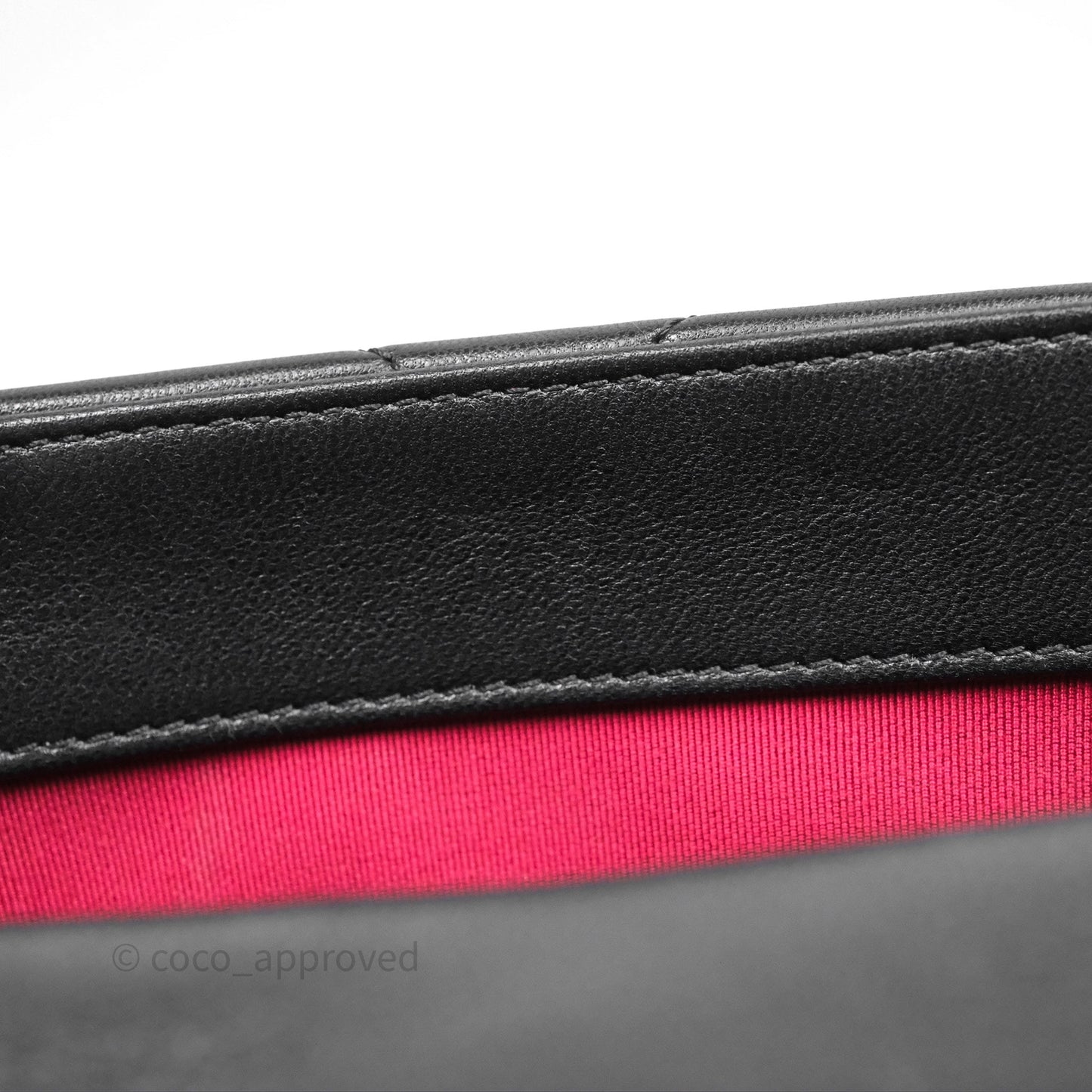 Chanel 19 Small Black Goatskin Mixed Hardware