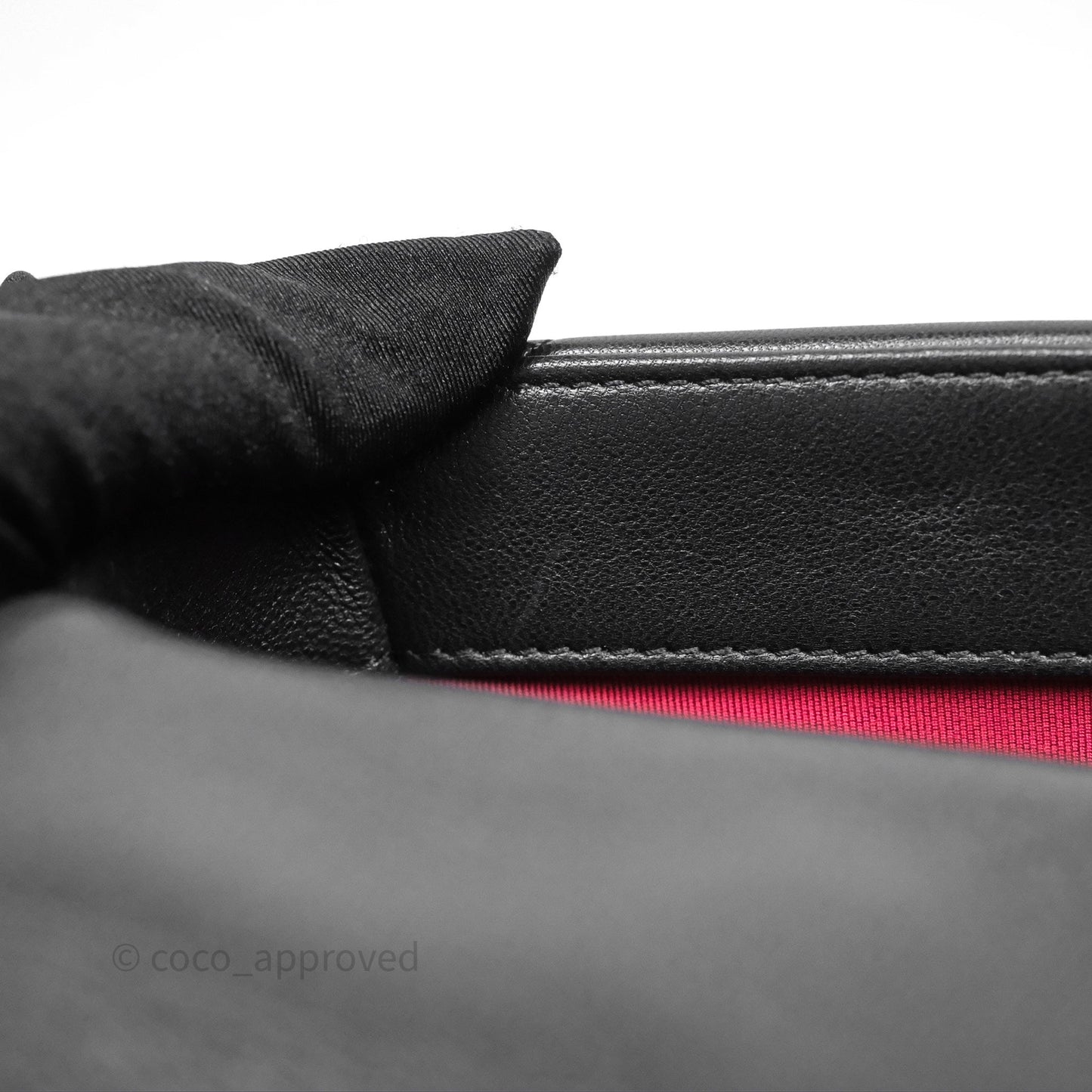 Chanel 19 Small Black Goatskin Mixed Hardware