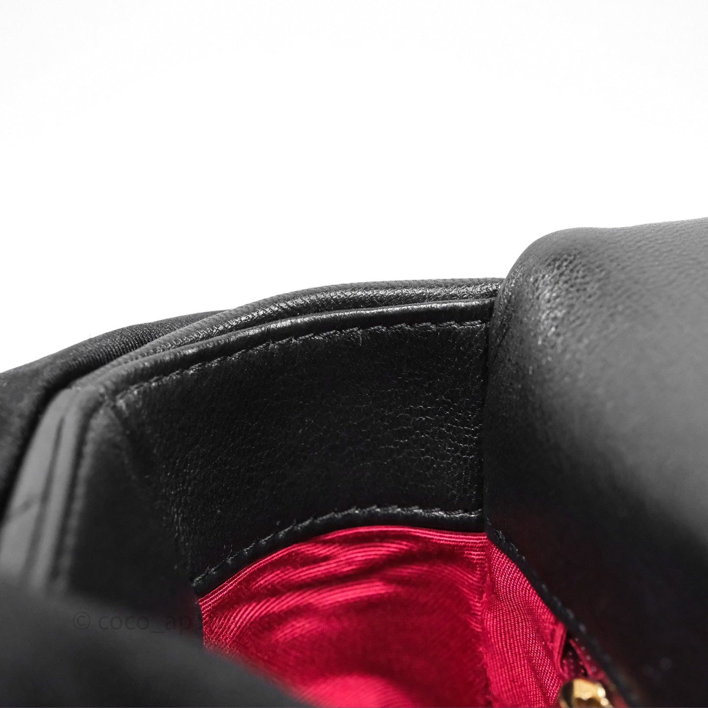 Chanel 19 Small Black Goatskin Mixed Hardware