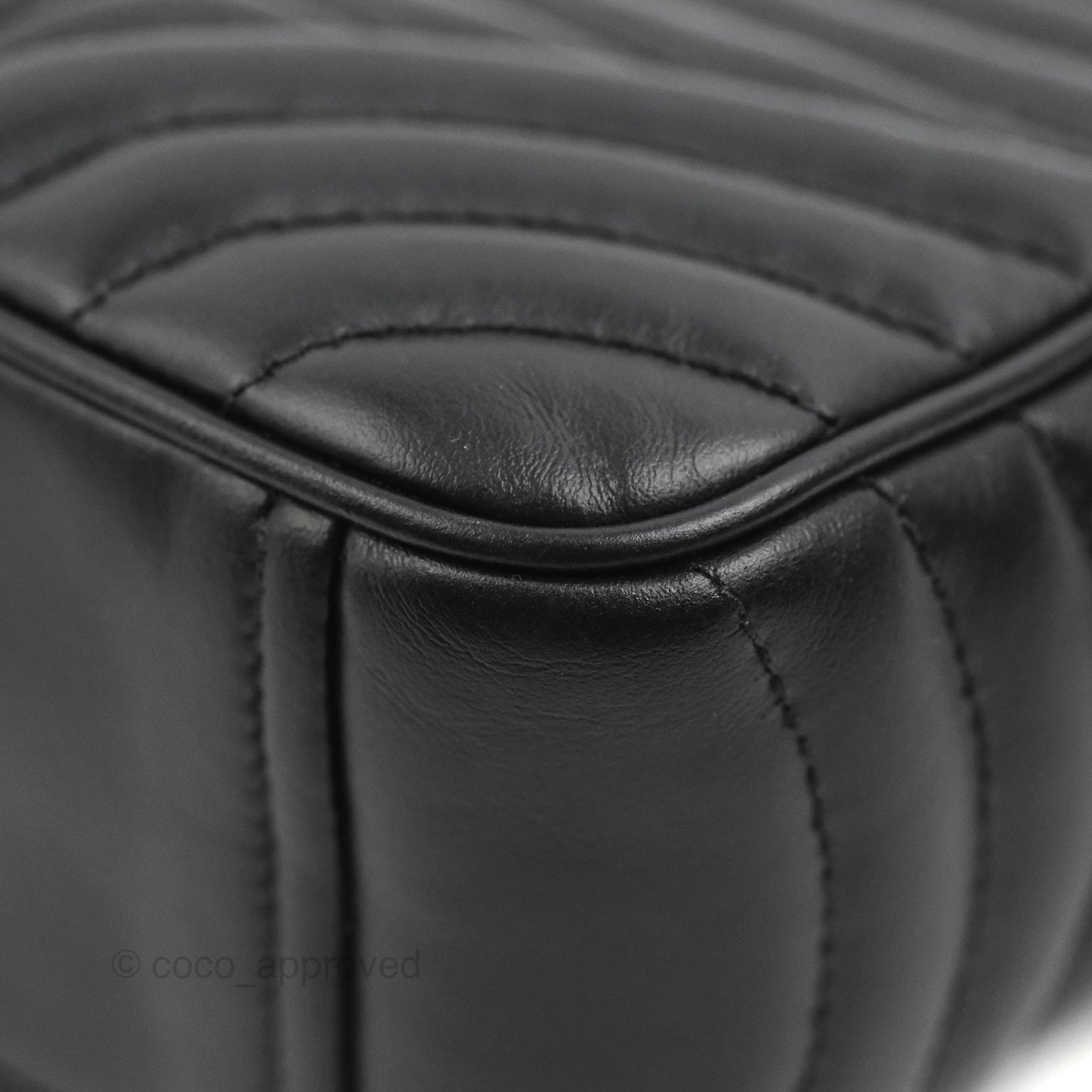 Prada Diagramme Shoulder Bag Black Calfskin