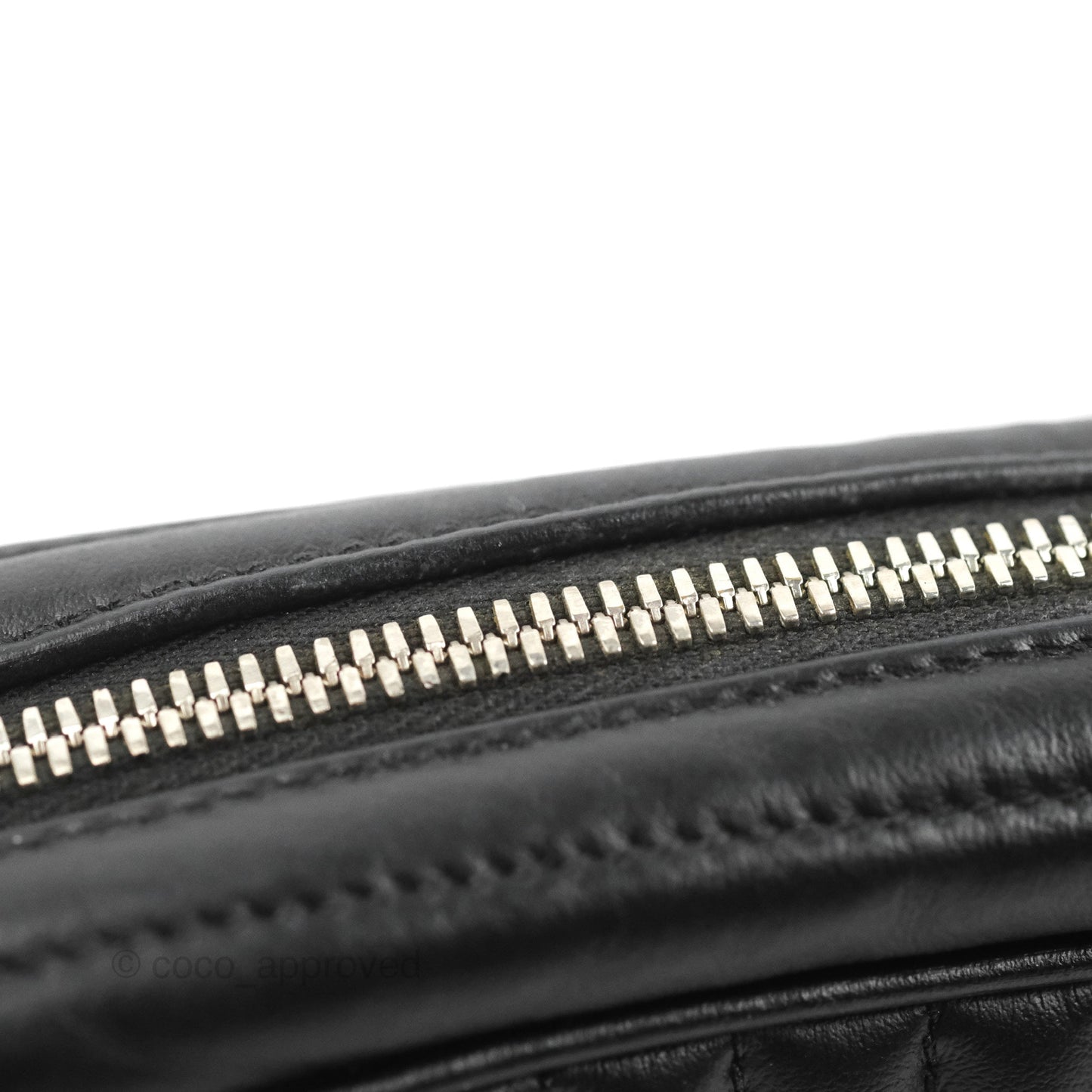 Prada Diagramme Shoulder Bag Black Calfskin