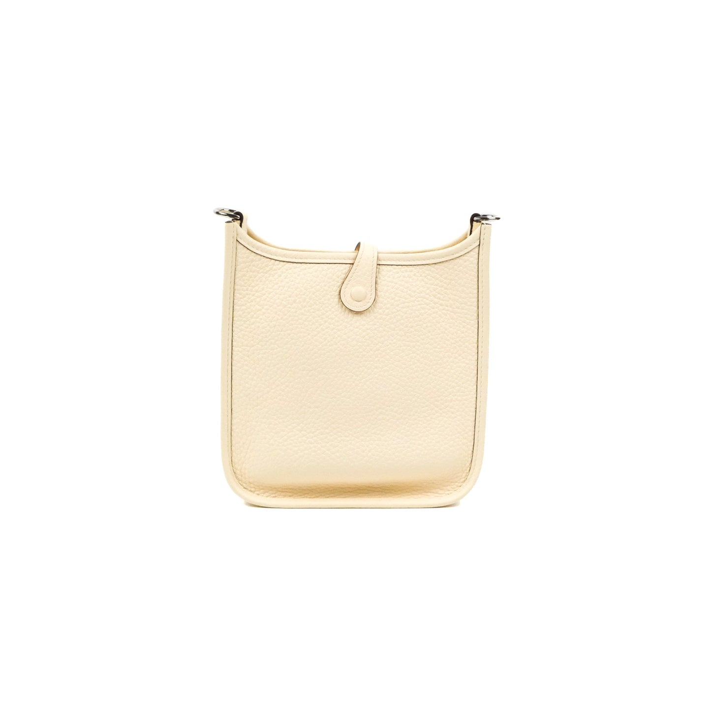 Hermès Mini Evelyne 16 Nata Clemence Palladium Hardware