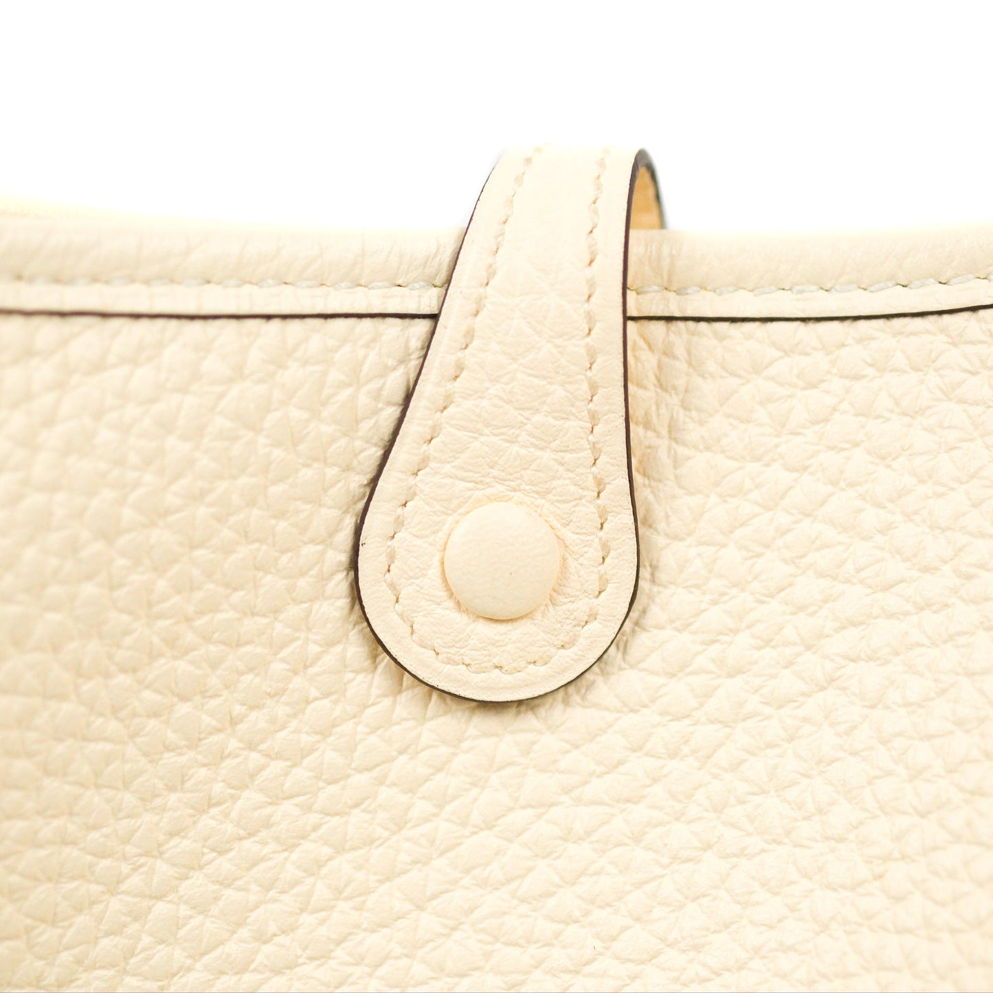 Hermès Mini Evelyne 16 Nata Clemence Palladium Hardware